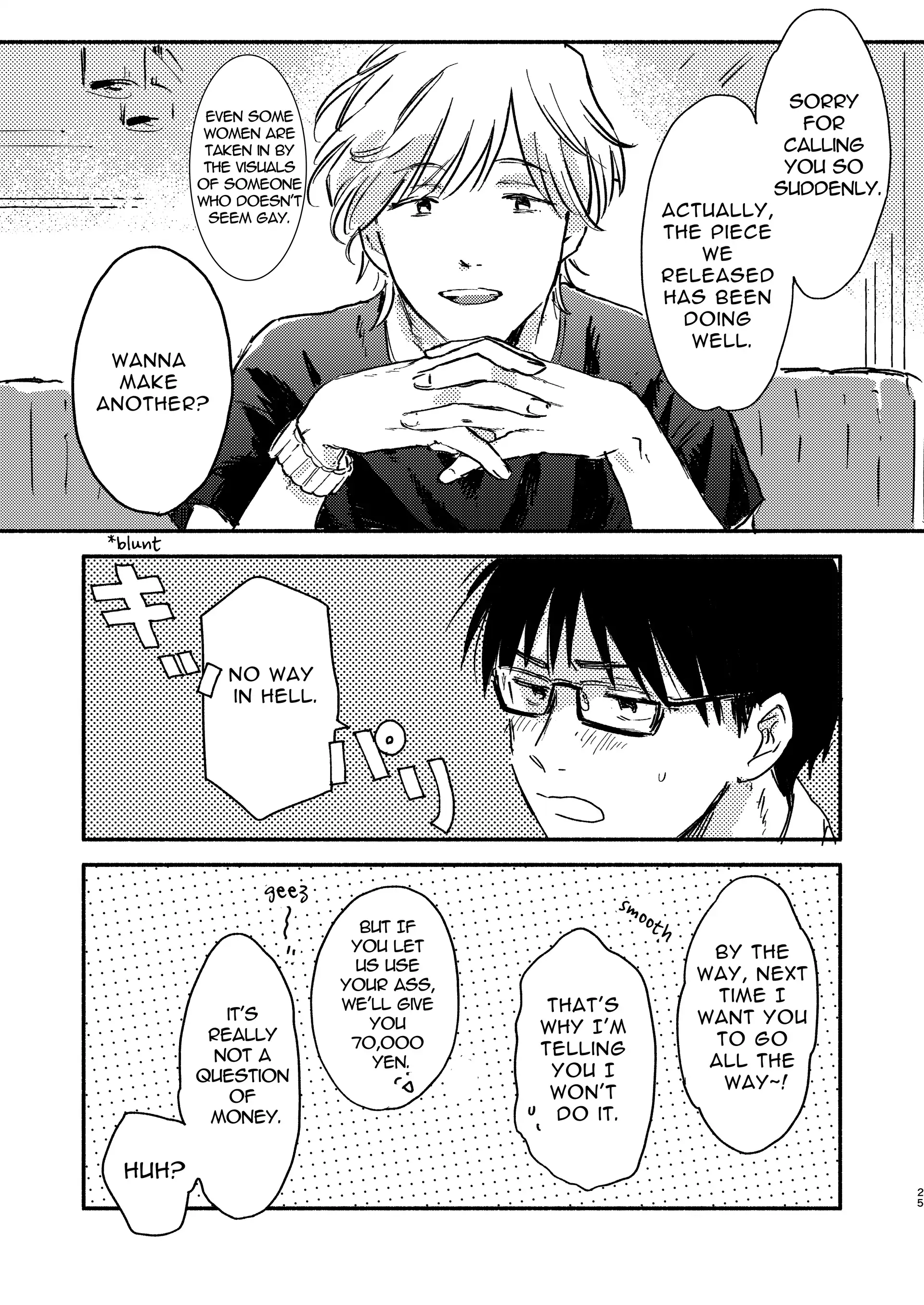Having Sex With the Straight Salaryman by Dangling a Reward for Him - Part 1 (TW: dub-con) manhwa