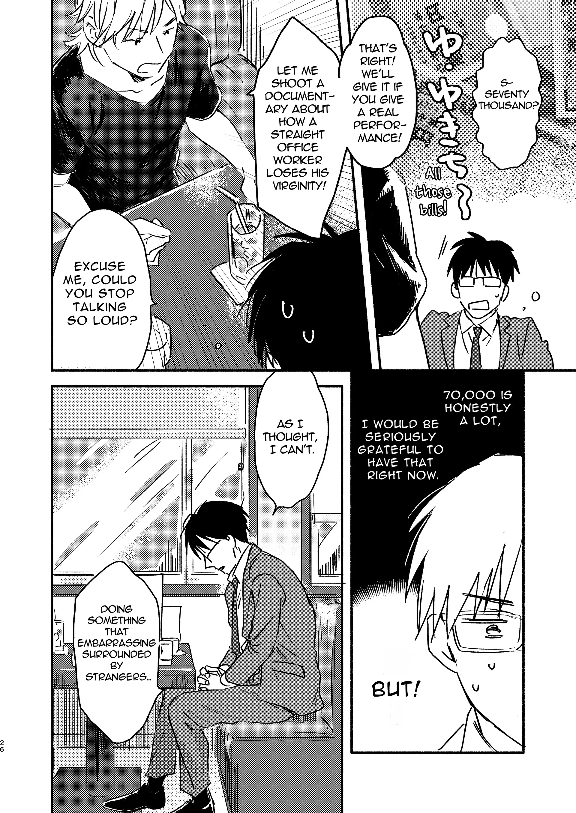 Having Sex With the Straight Salaryman by Dangling a Reward for Him - Part 1 (TW: dub-con) manhwa