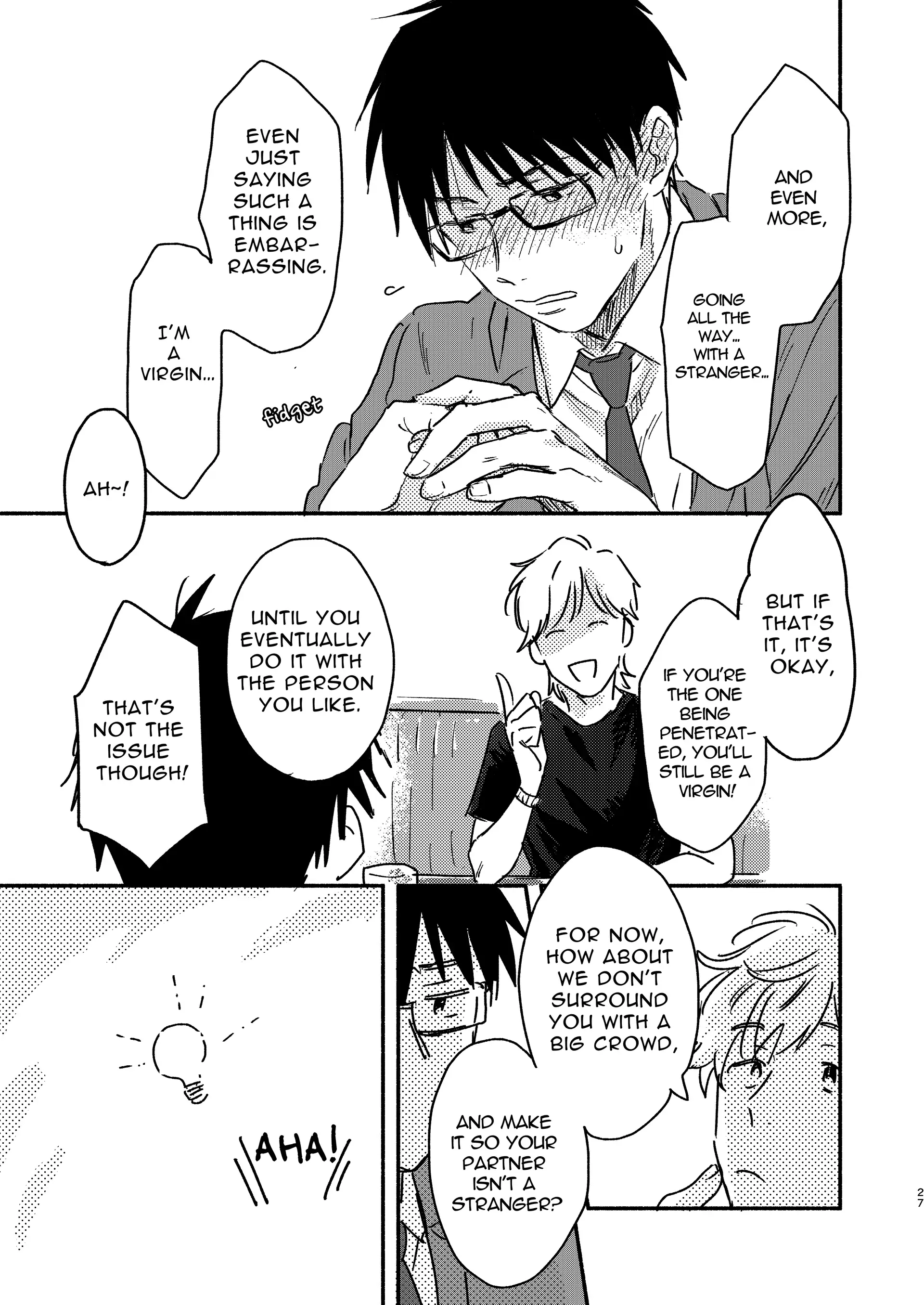 Having Sex With the Straight Salaryman by Dangling a Reward for Him - Part 1 (TW: dub-con) manhwa