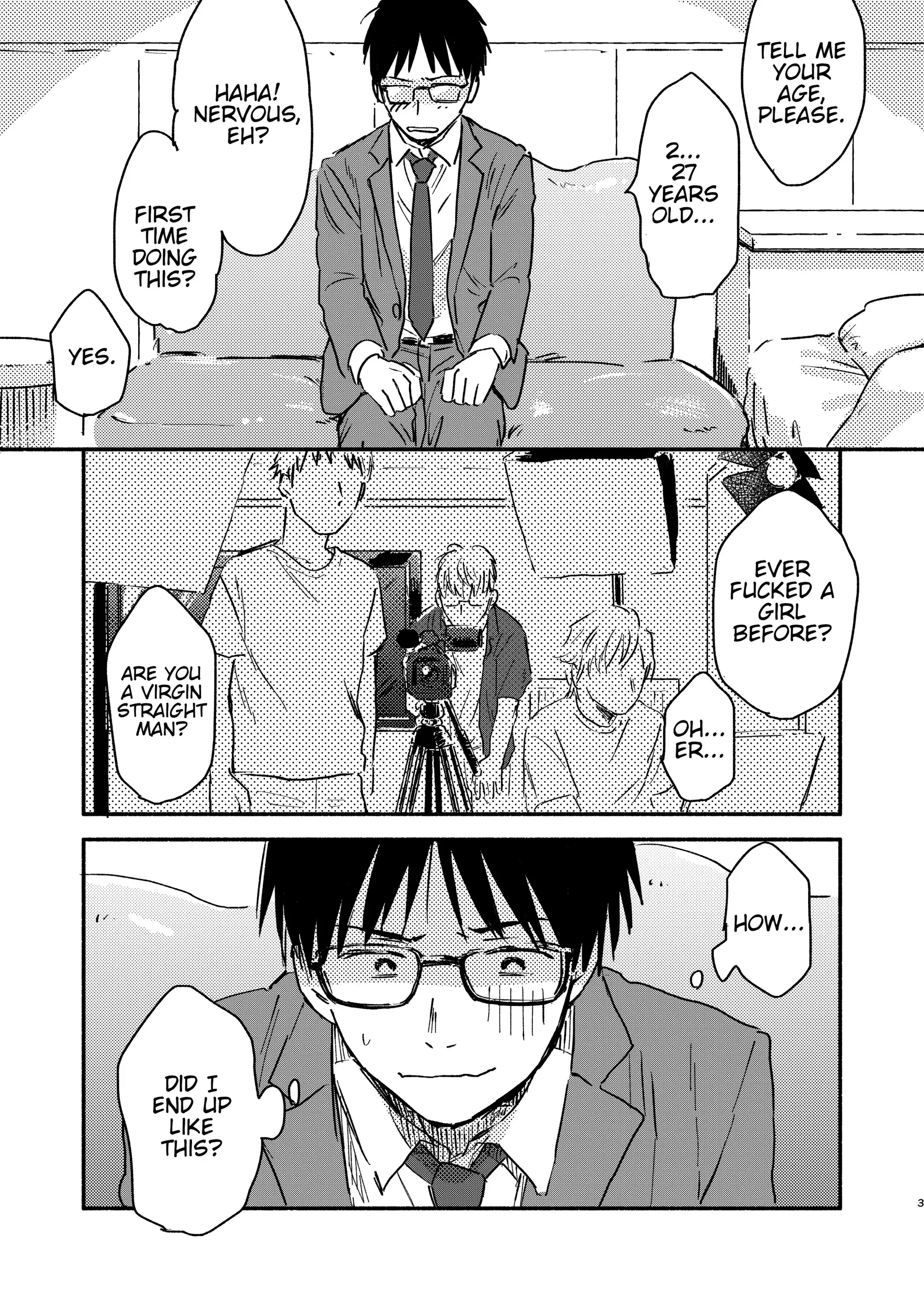 Having Sex With the Straight Salaryman by Dangling a Reward for Him - Oneshot manhwa