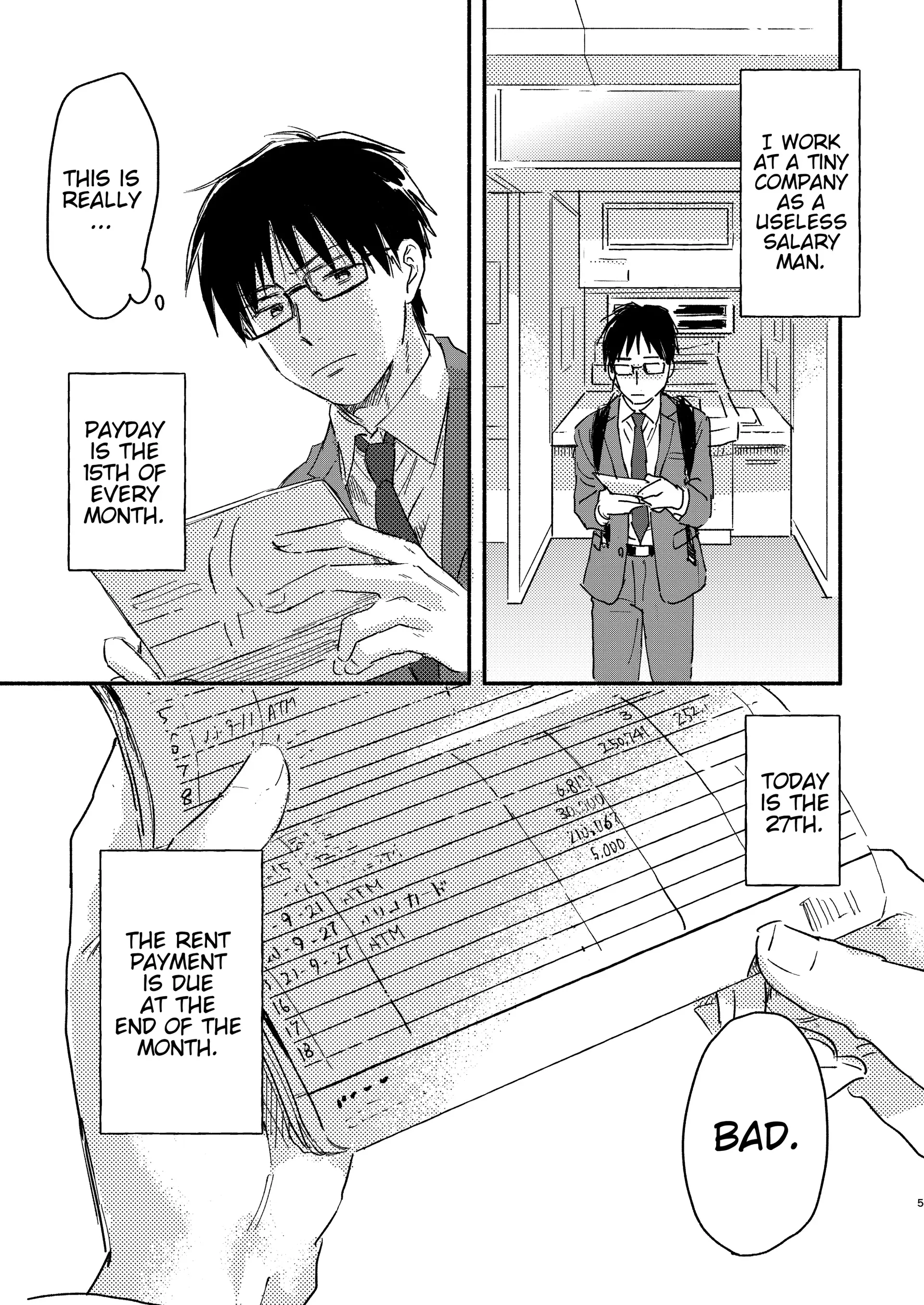 Having Sex With the Straight Salaryman by Dangling a Reward for Him - Oneshot manhwa