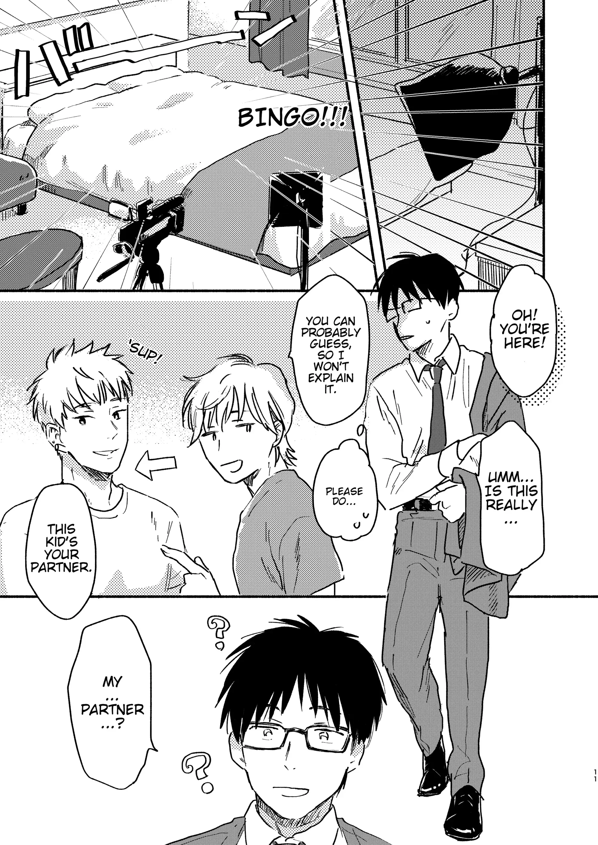 Having Sex With the Straight Salaryman by Dangling a Reward for Him - Oneshot manhwa
