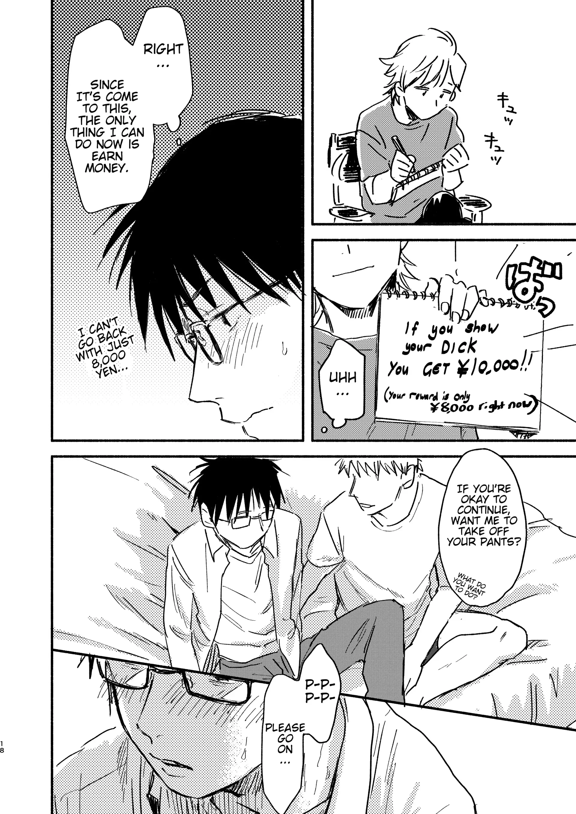 Having Sex With the Straight Salaryman by Dangling a Reward for Him - Oneshot manhwa