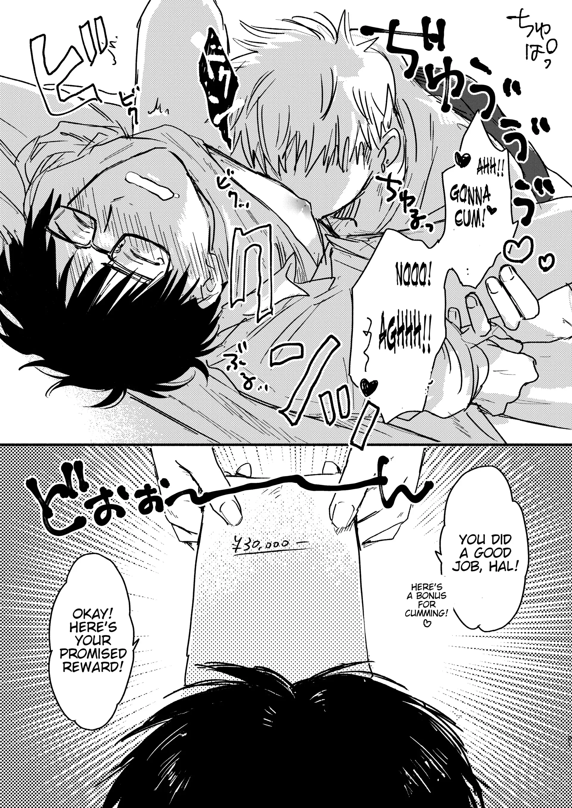 Having Sex With the Straight Salaryman by Dangling a Reward for Him - Oneshot manhwa