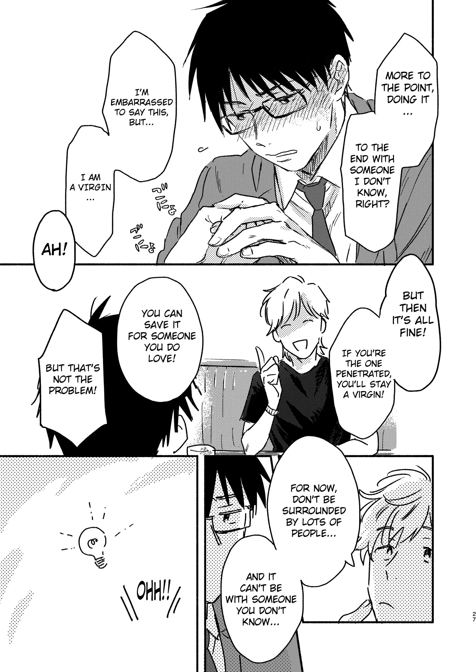 Having Sex With the Straight Salaryman by Dangling a Reward for Him - Oneshot manhwa