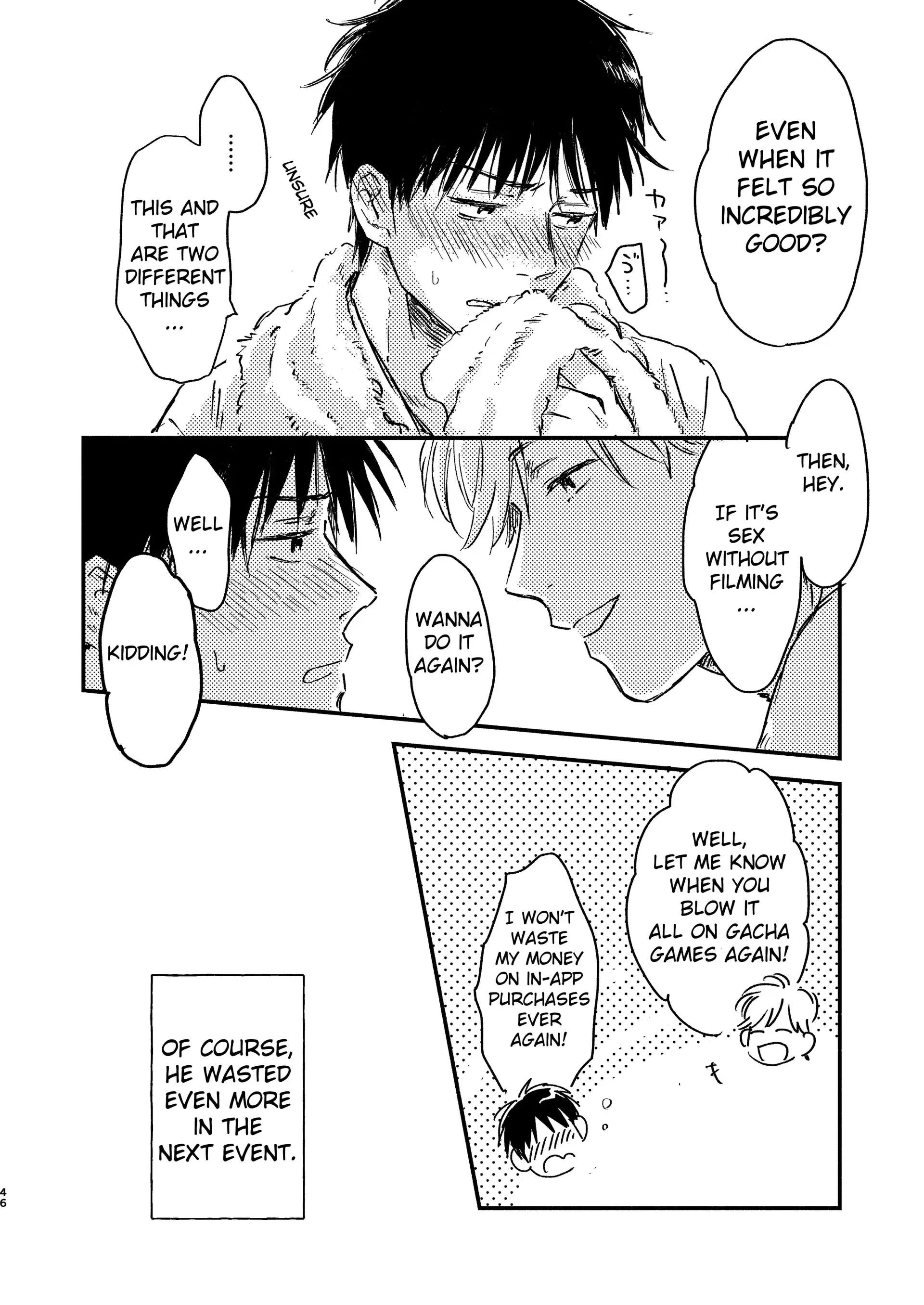 Having Sex With the Straight Salaryman by Dangling a Reward for Him - Oneshot manhwa