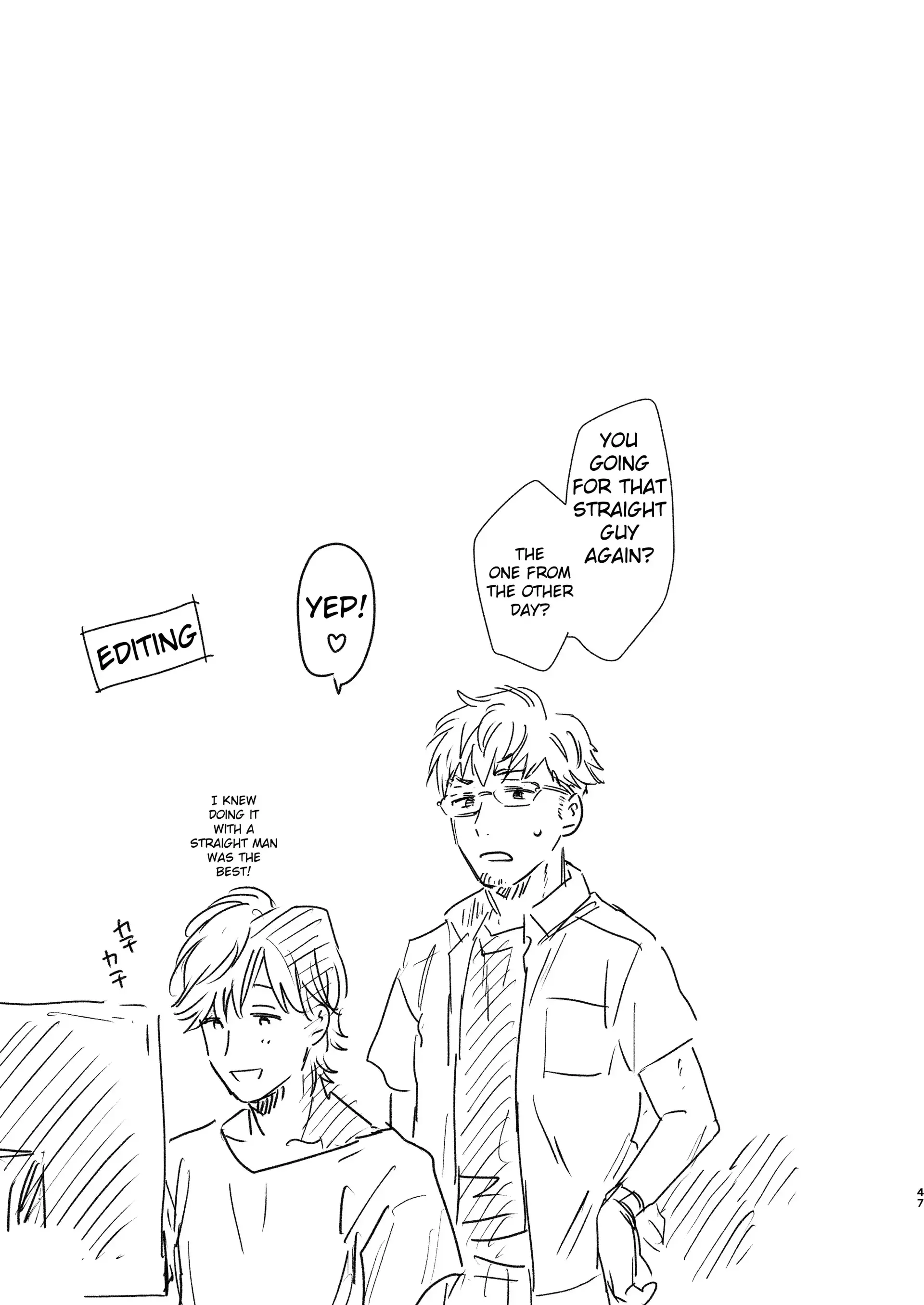 Having Sex With the Straight Salaryman by Dangling a Reward for Him - Oneshot manhwa