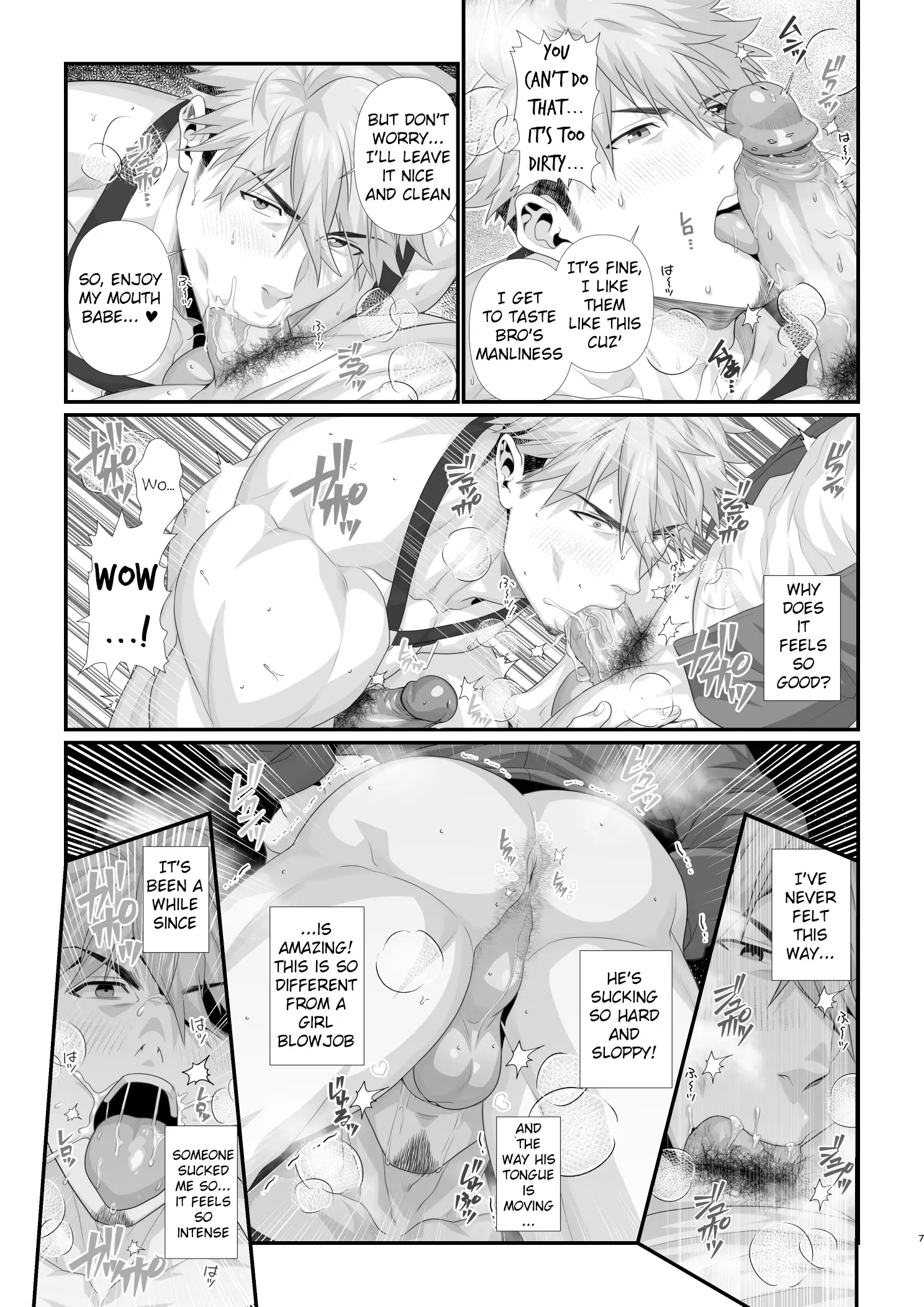 A Heartbroken Straight Male’s Descent into Pleasure - Oneshot manhwa