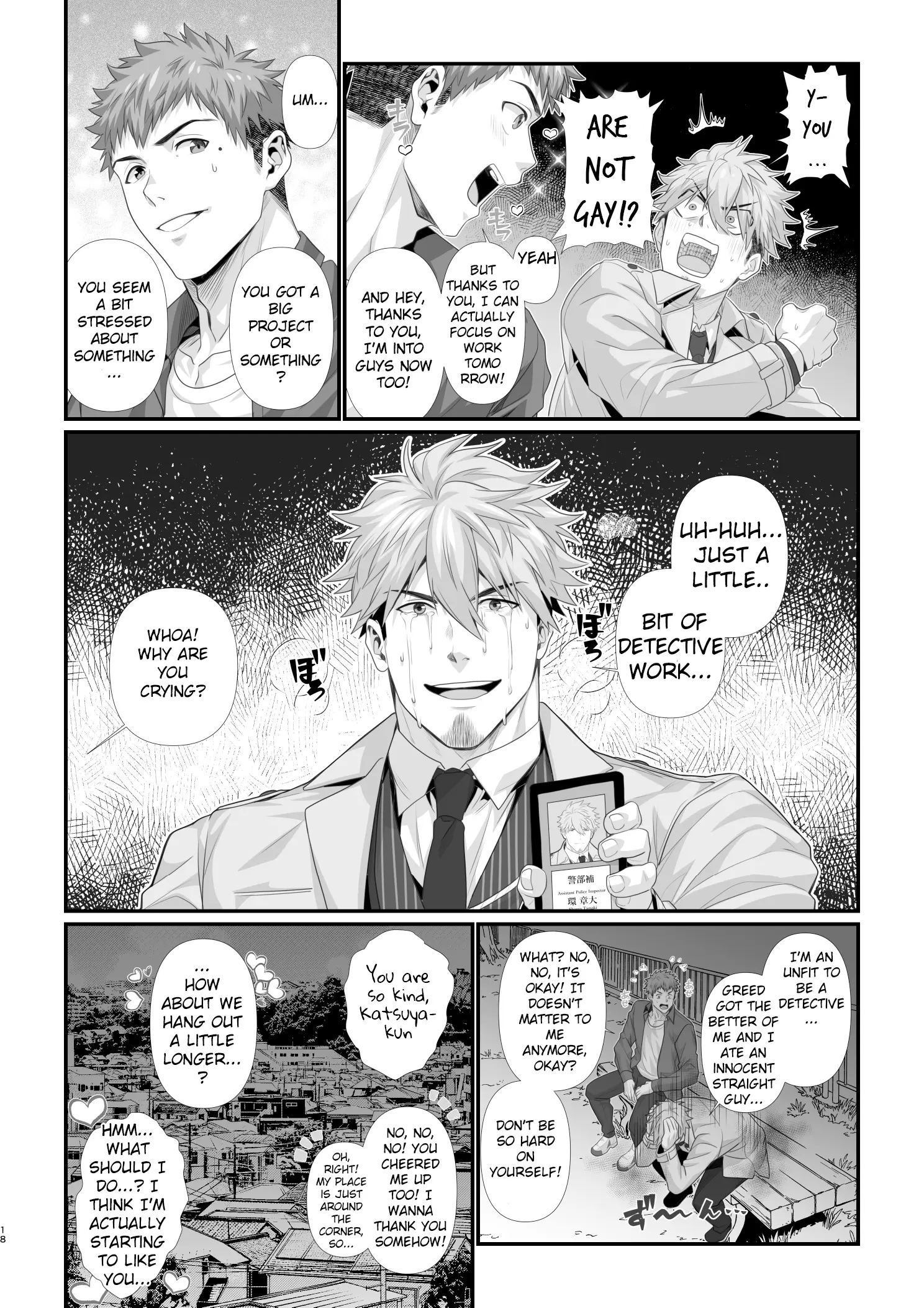 A Heartbroken Straight Male’s Descent into Pleasure - Oneshot manhwa