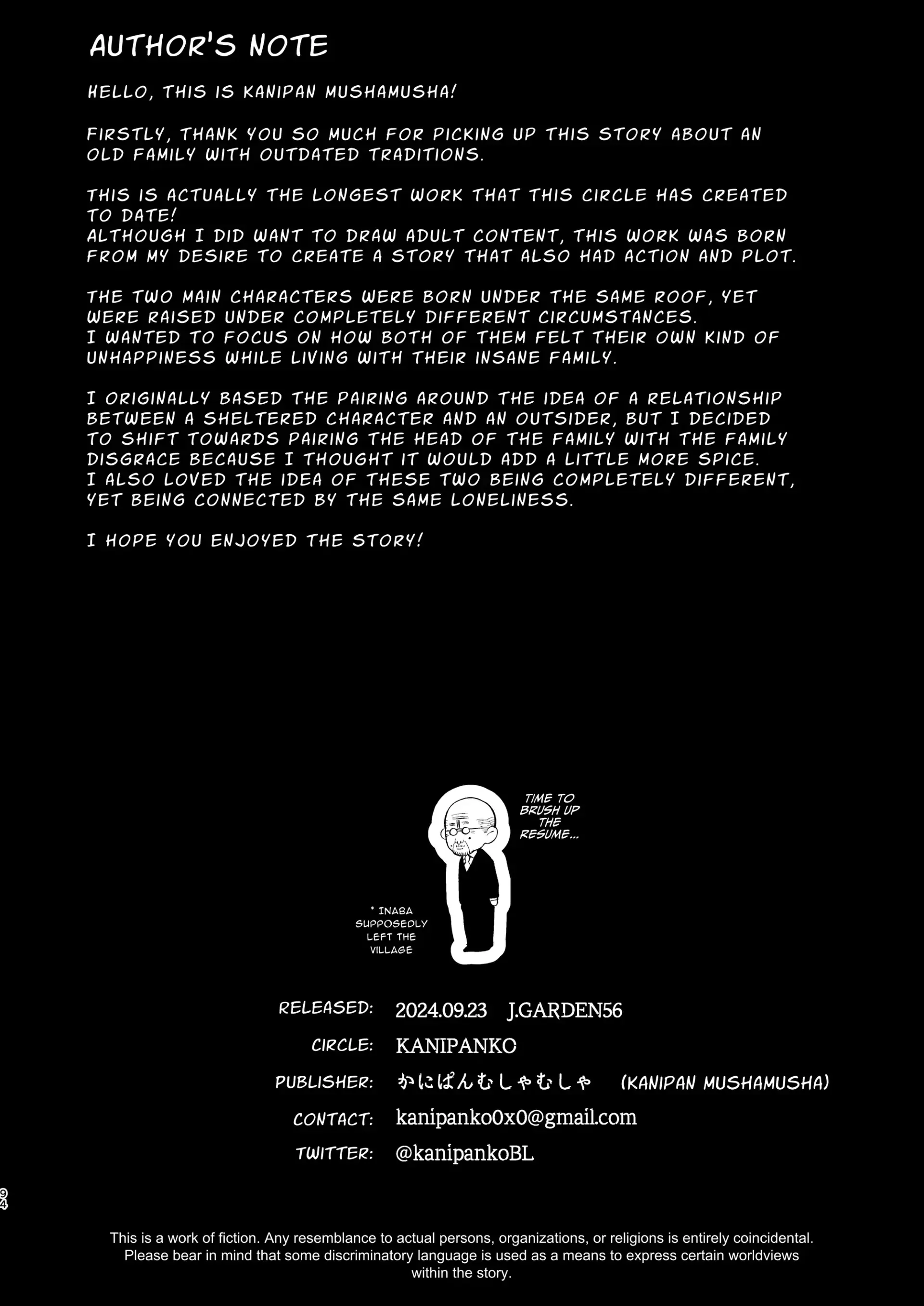 The Ties That Bind Us - Oneshot manhwa