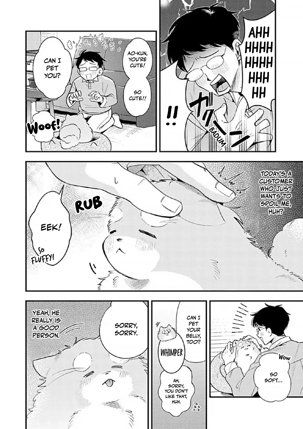 When He Barks, Kiss Him and Pet Him - Chapter 1 Part 1 manhwa