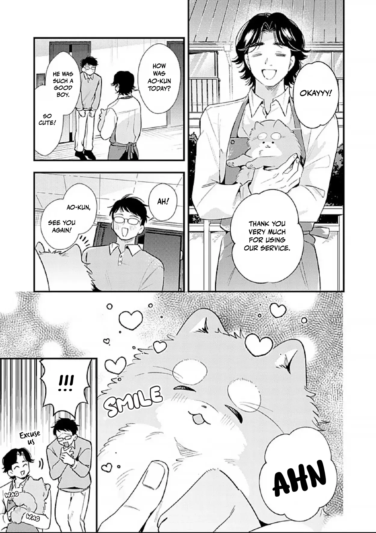 When He Barks, Kiss Him and Pet Him - Chapter 1 Part 1 manhwa