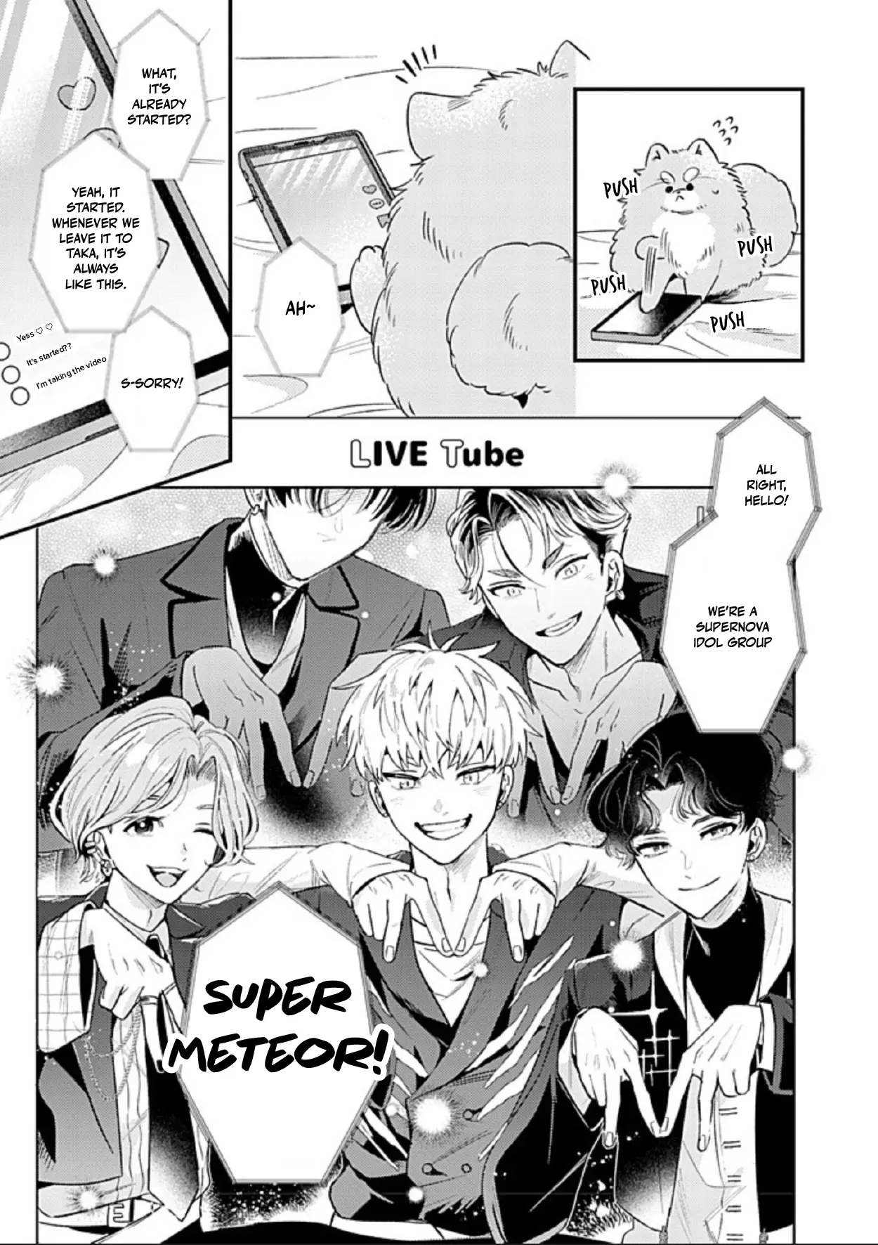 When He Barks, Kiss Him and Pet Him - Chapter 1 Part 1 manhwa