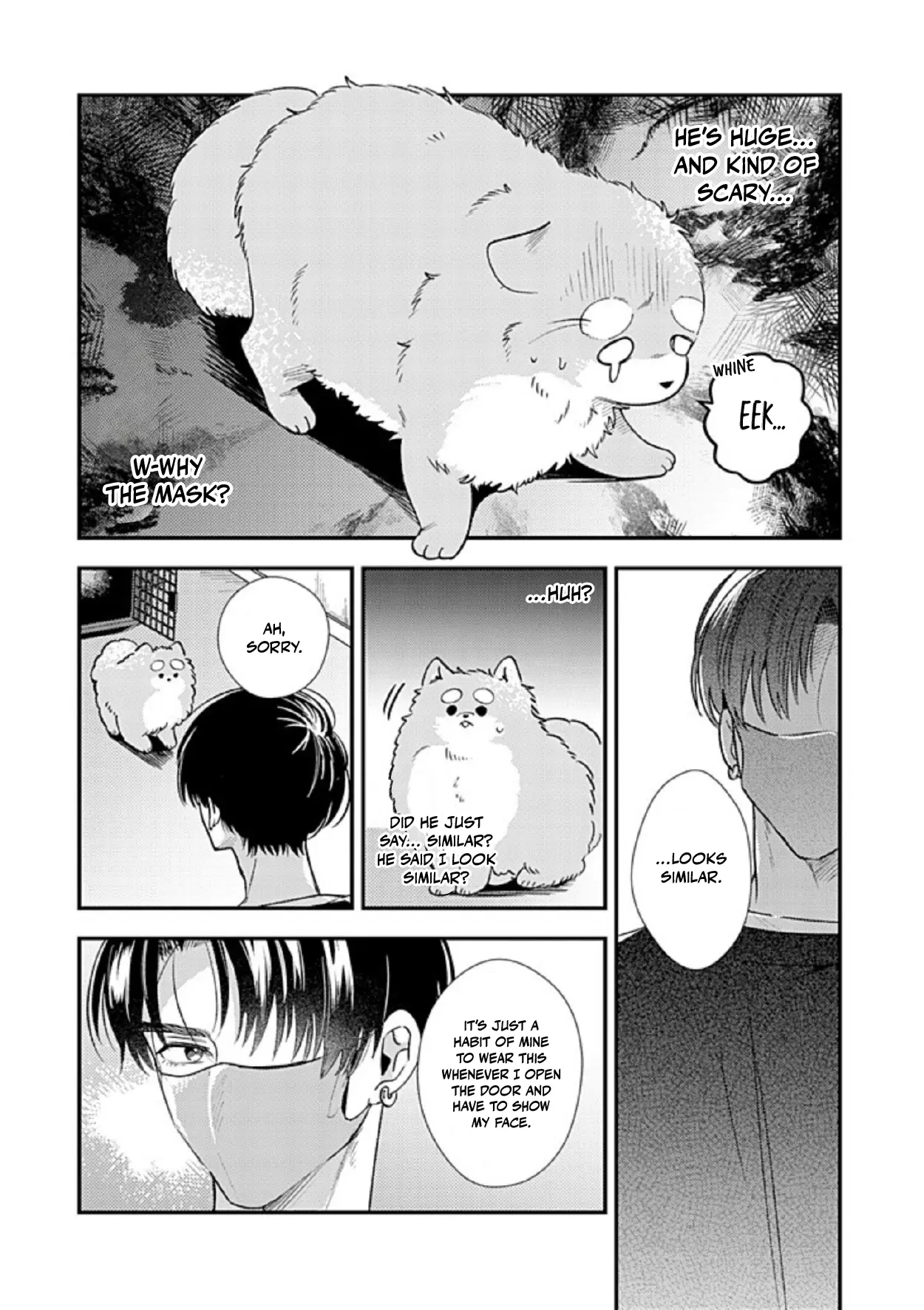 When He Barks, Kiss Him and Pet Him - Chapter 1 Part 2 manhwa