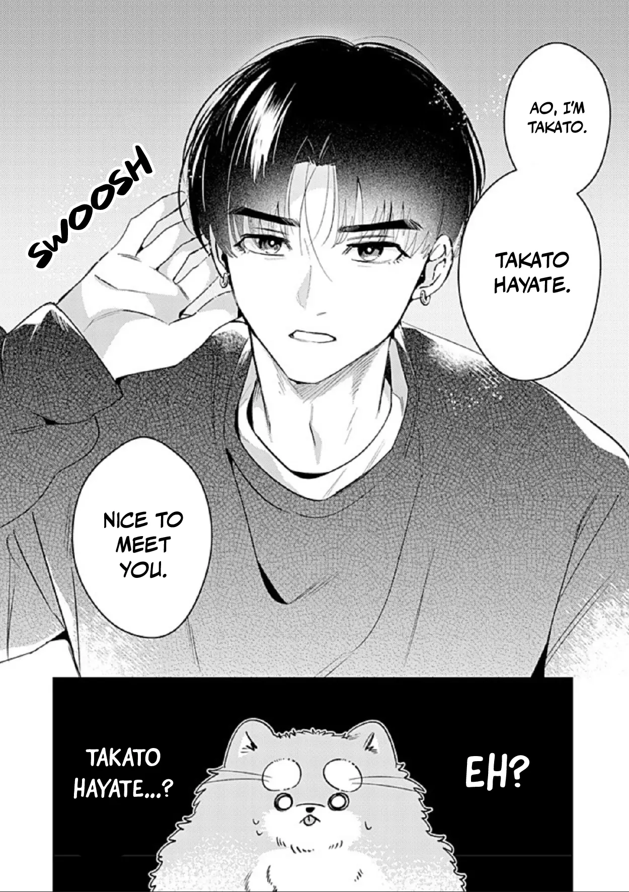 When He Barks, Kiss Him and Pet Him - Chapter 1 Part 2 manhwa