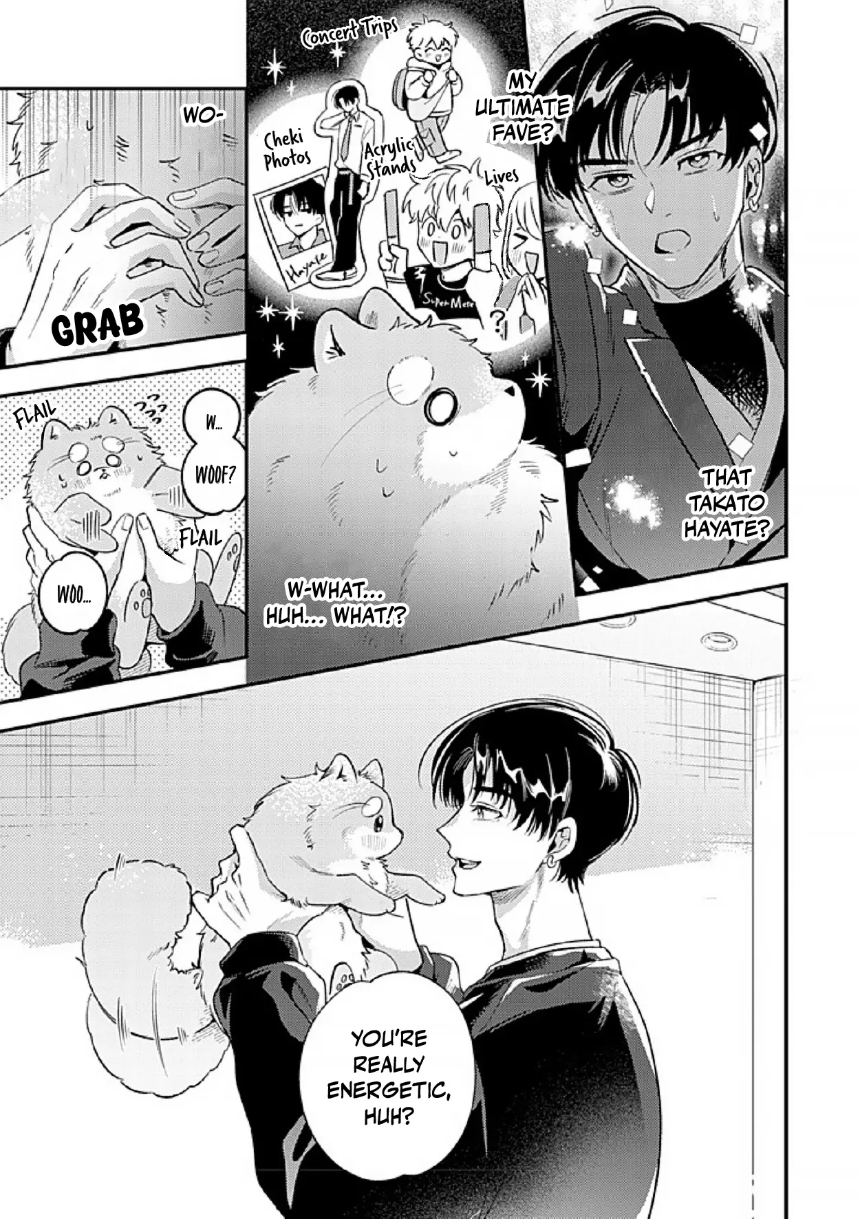 When He Barks, Kiss Him and Pet Him - Chapter 1 Part 2 manhwa