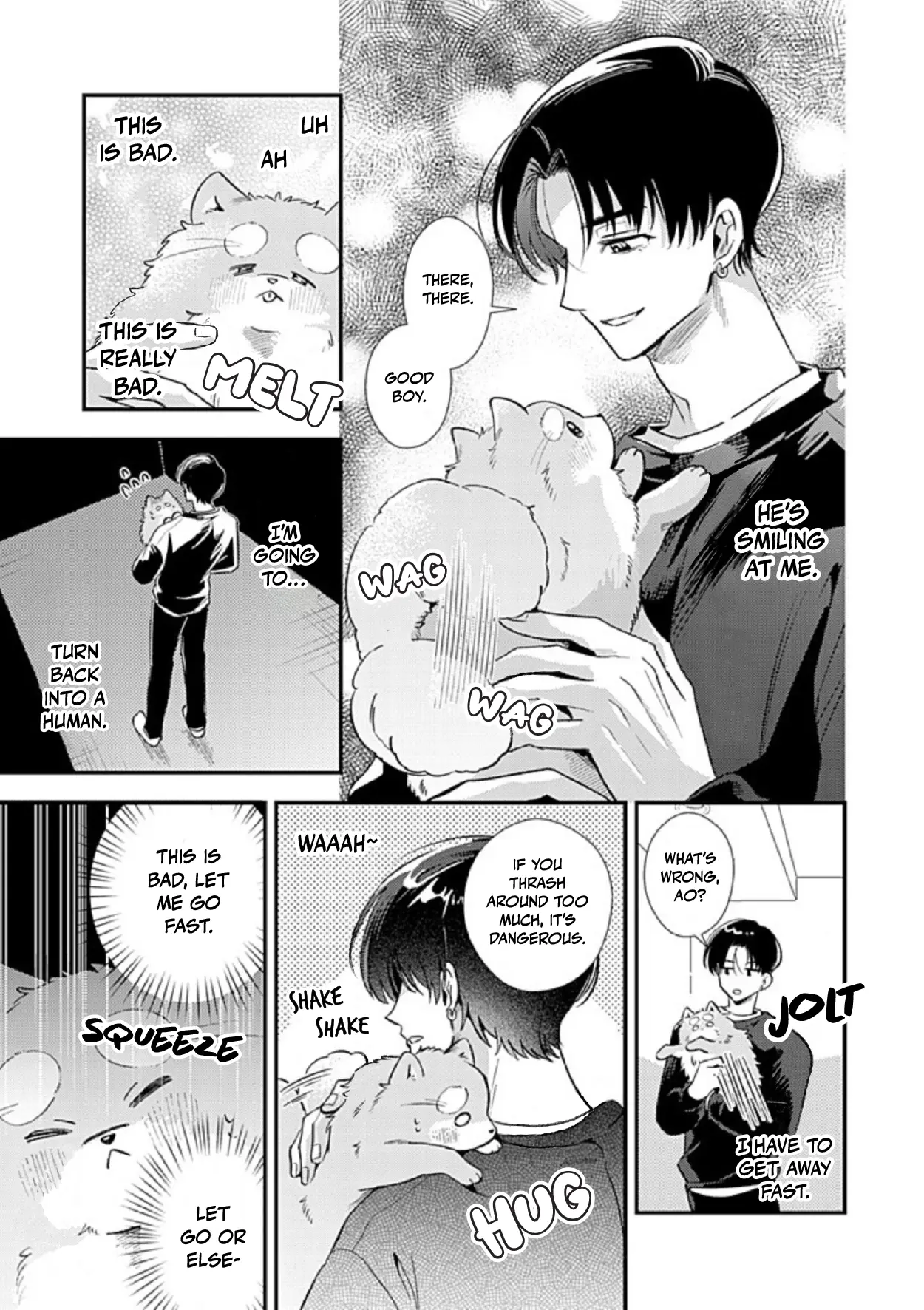 When He Barks, Kiss Him and Pet Him - Chapter 1 Part 2 manhwa