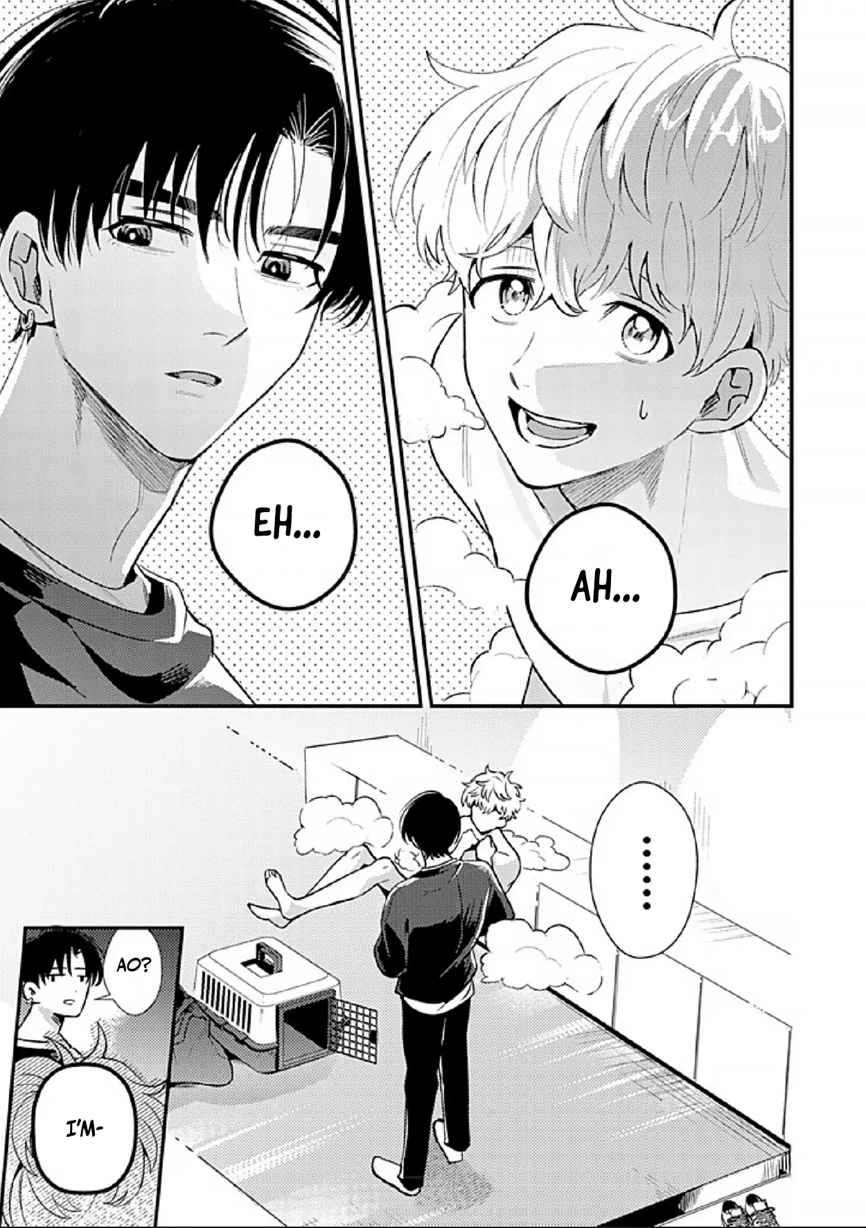 When He Barks, Kiss Him and Pet Him - Chapter 1 Part 2 manhwa