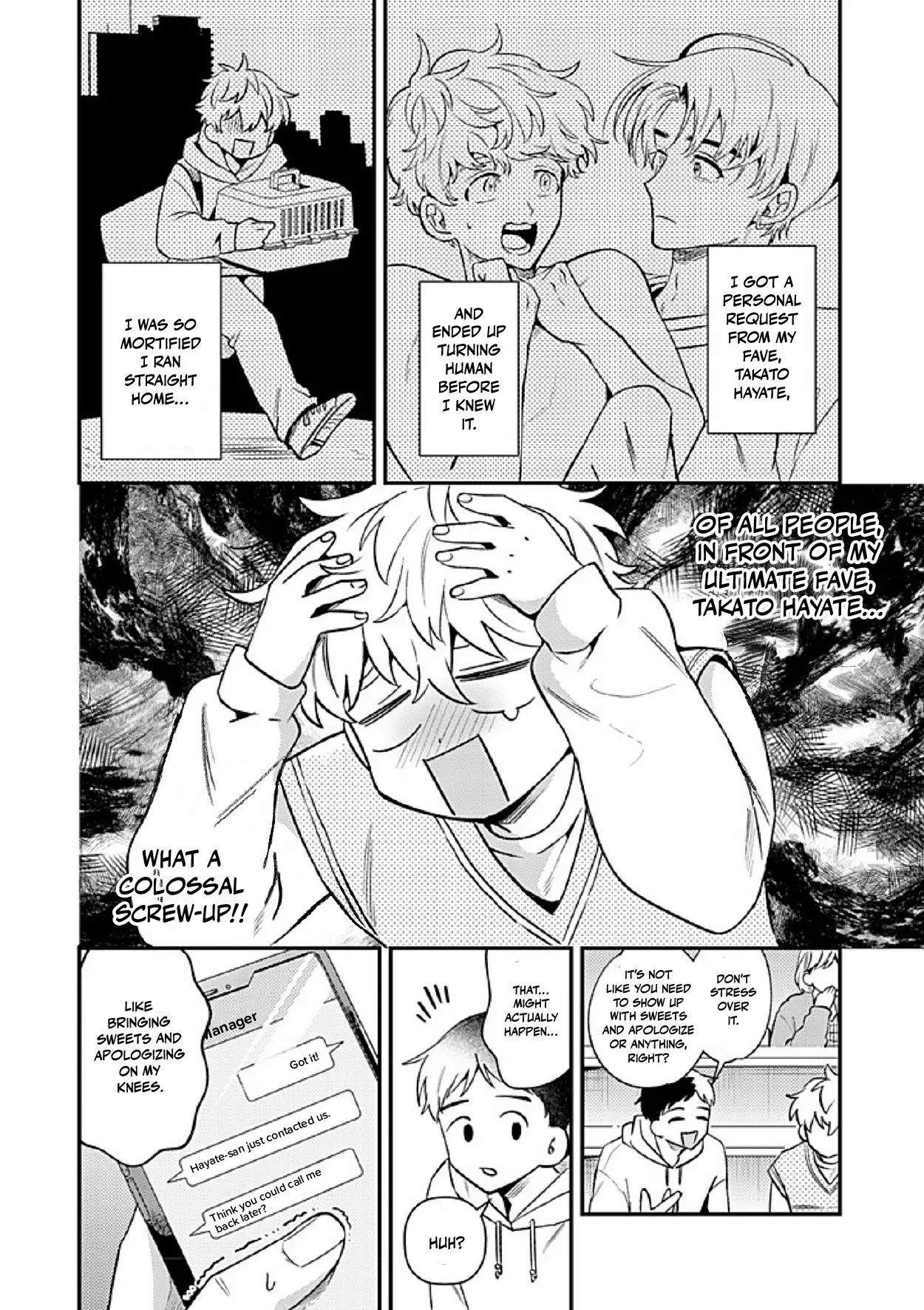 When He Barks, Kiss Him and Pet Him - Chapter 2 Part 1 manhwa
