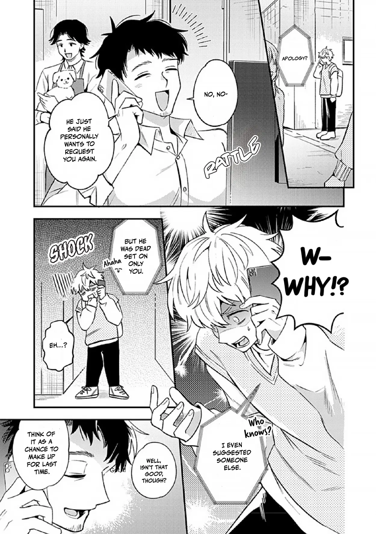 When He Barks, Kiss Him and Pet Him - Chapter 2 Part 1 manhwa