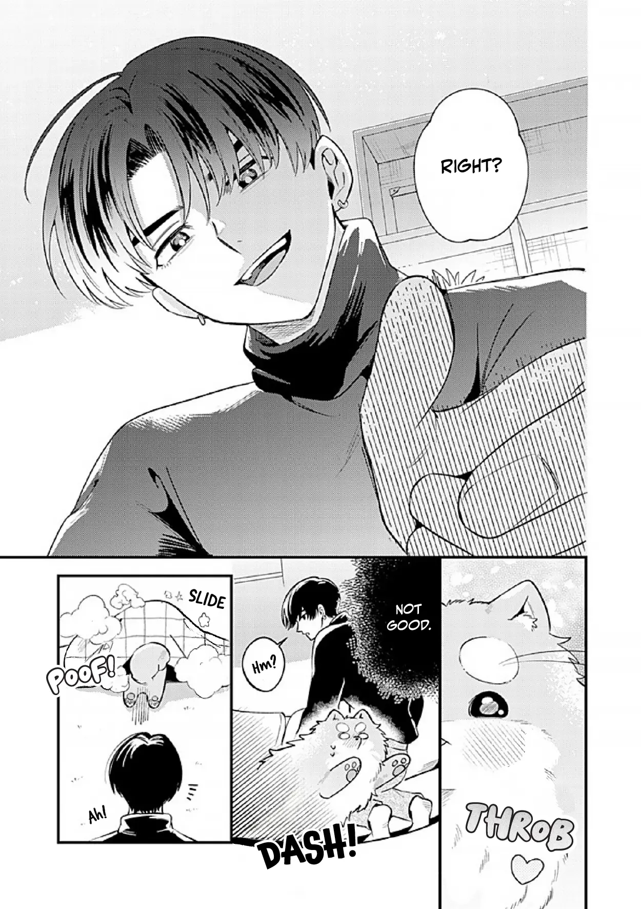When He Barks, Kiss Him and Pet Him - Chapter 2 Part 2 manhwa