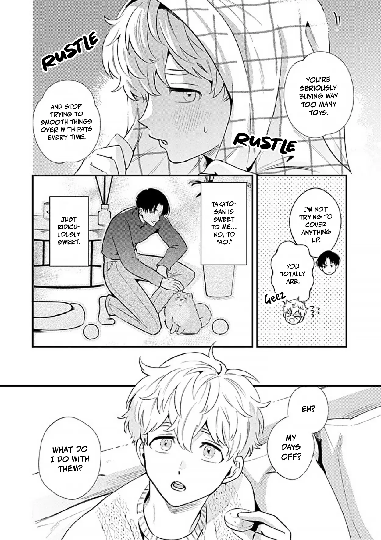 When He Barks, Kiss Him and Pet Him - Chapter 2 Part 2 manhwa