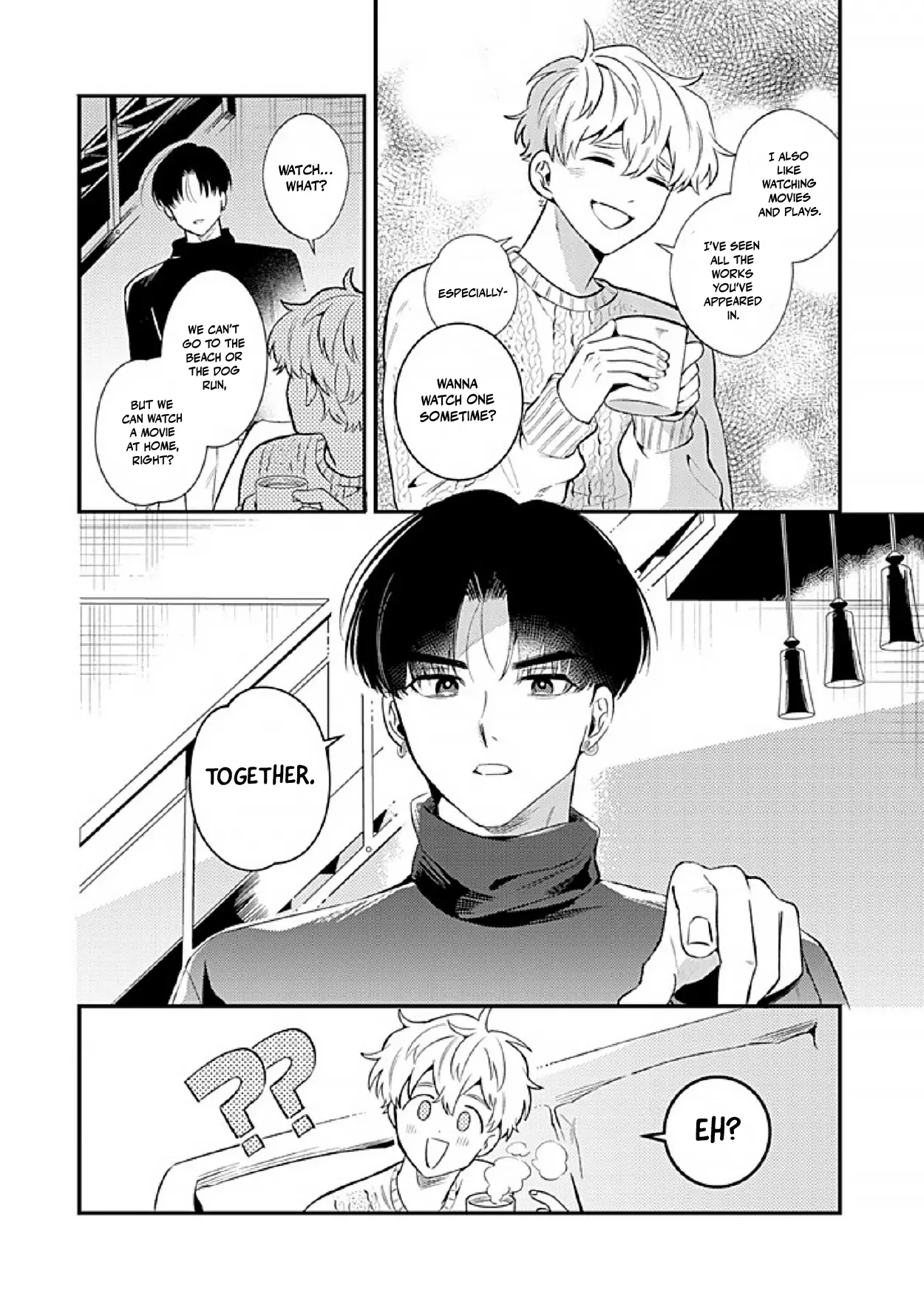 When He Barks, Kiss Him and Pet Him - Chapter 2 Part 2 manhwa