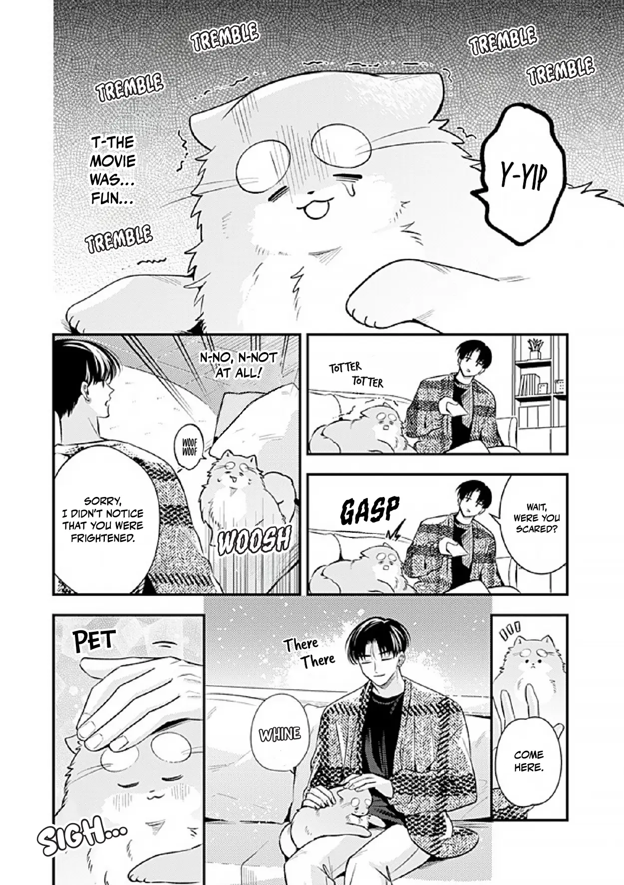 When He Barks, Kiss Him and Pet Him - Chapter 3 Part 1 manhwa