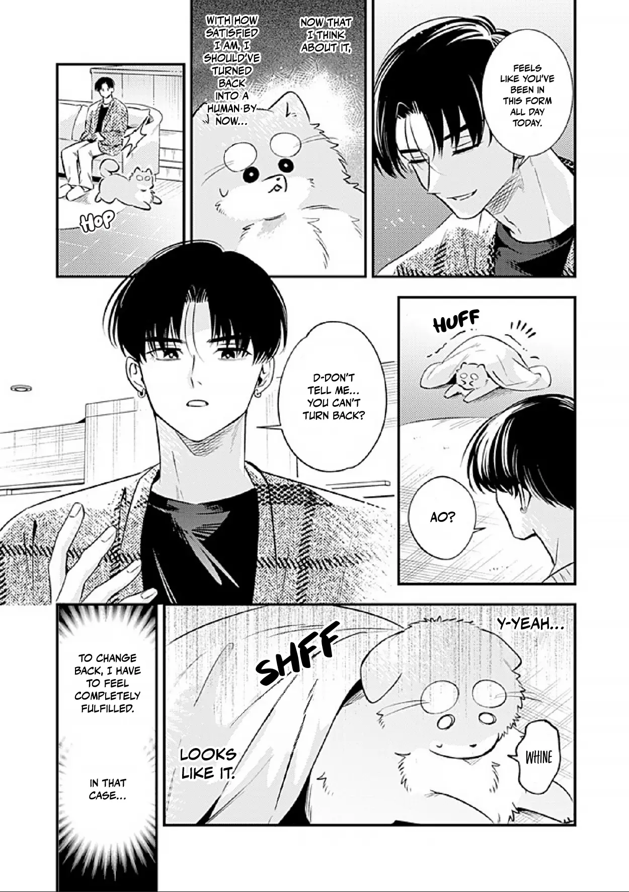 When He Barks, Kiss Him and Pet Him - Chapter 3 Part 1 manhwa