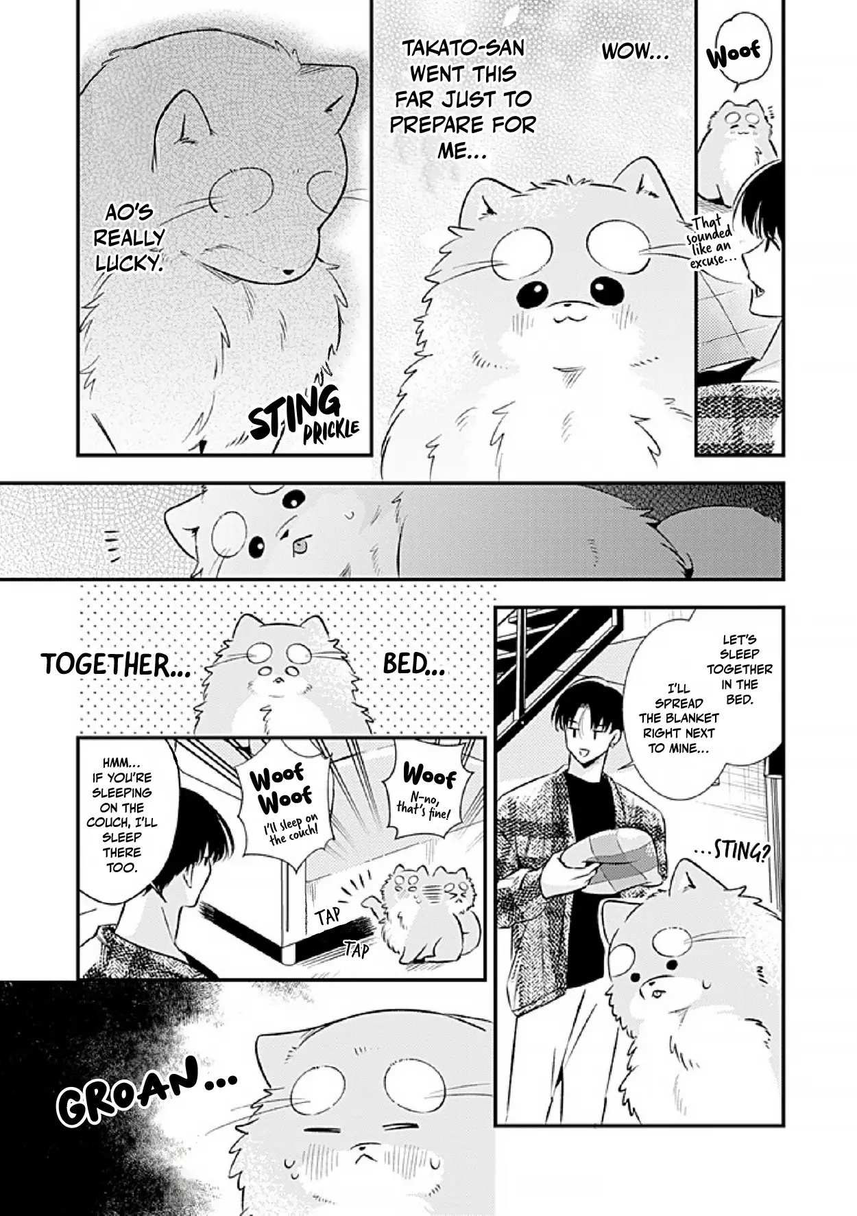 When He Barks, Kiss Him and Pet Him - Chapter 3 Part 1 manhwa