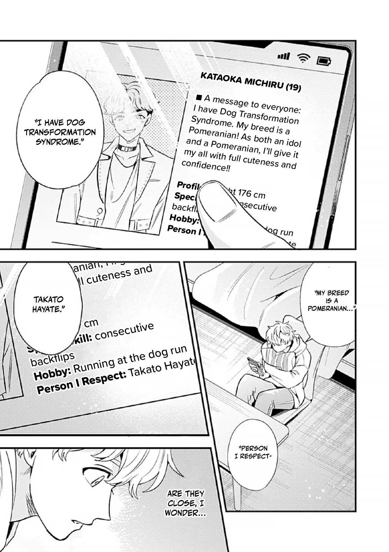When He Barks, Kiss Him and Pet Him - Chapter 4 Part 1 manhwa