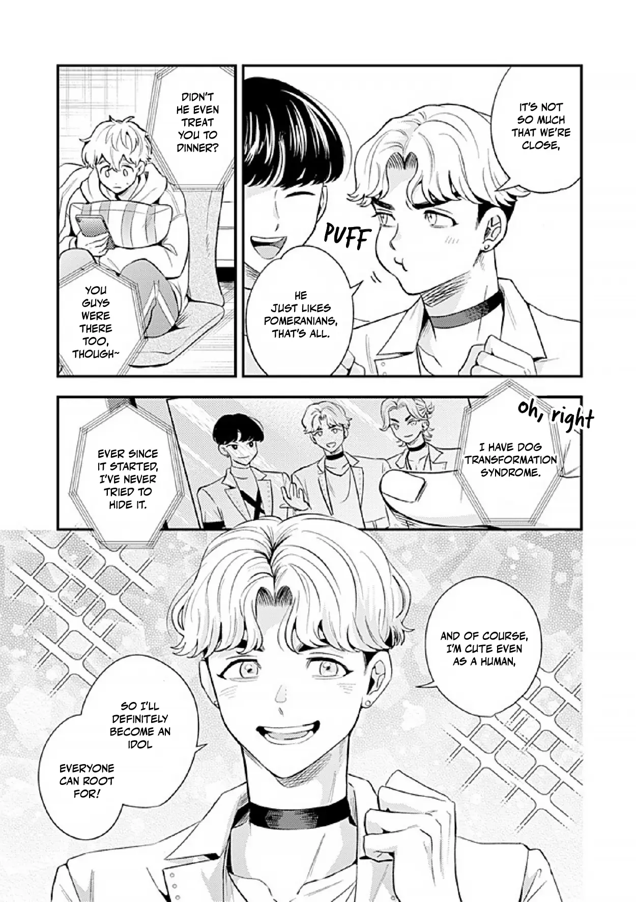 When He Barks, Kiss Him and Pet Him - Chapter 4 Part 1 manhwa