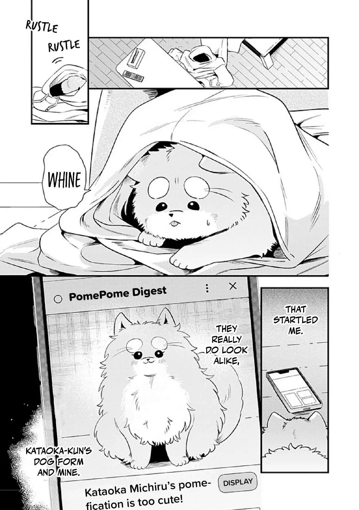 When He Barks, Kiss Him and Pet Him - Chapter 4 Part 2 manhwa