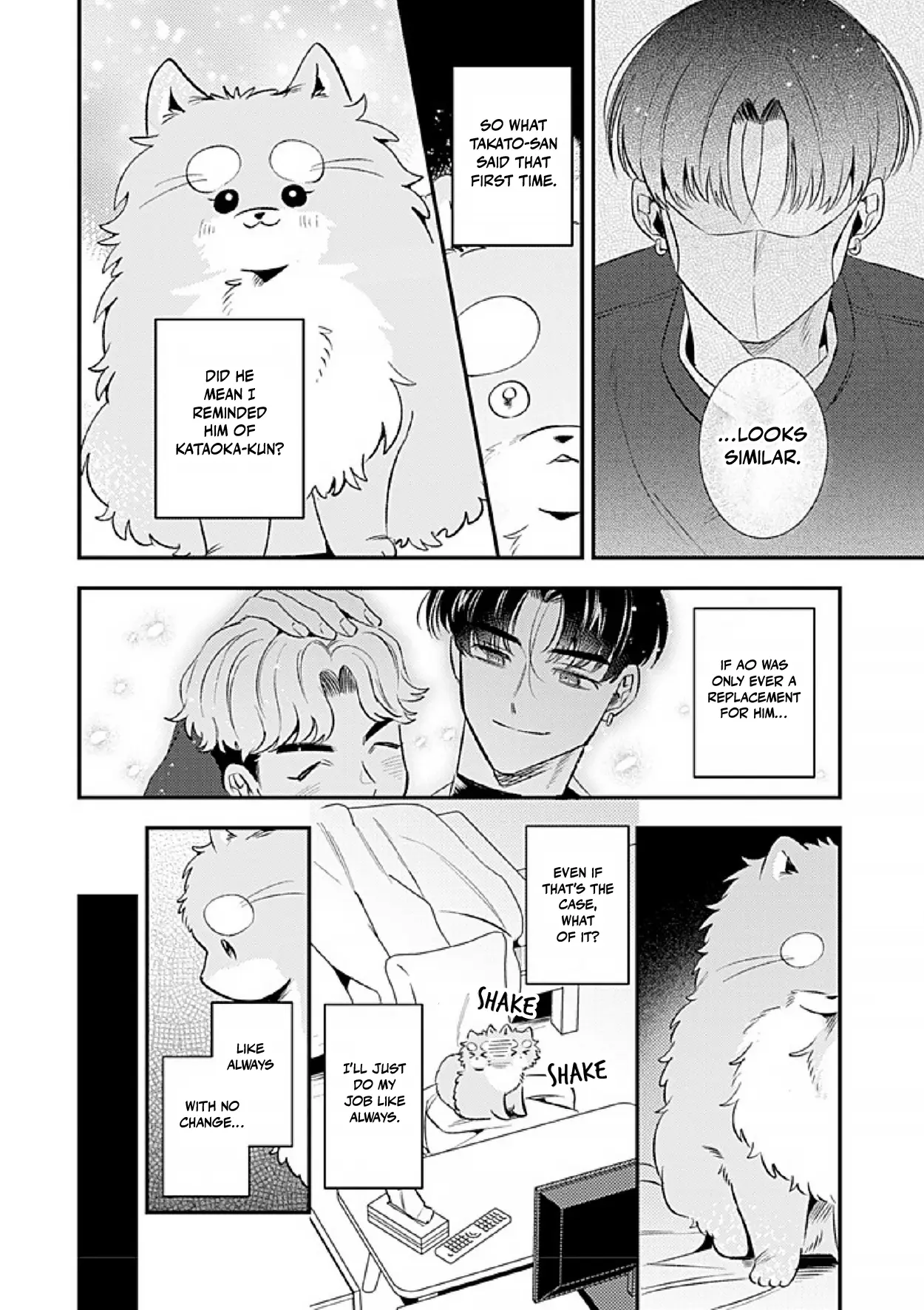 When He Barks, Kiss Him and Pet Him - Chapter 4 Part 2 manhwa