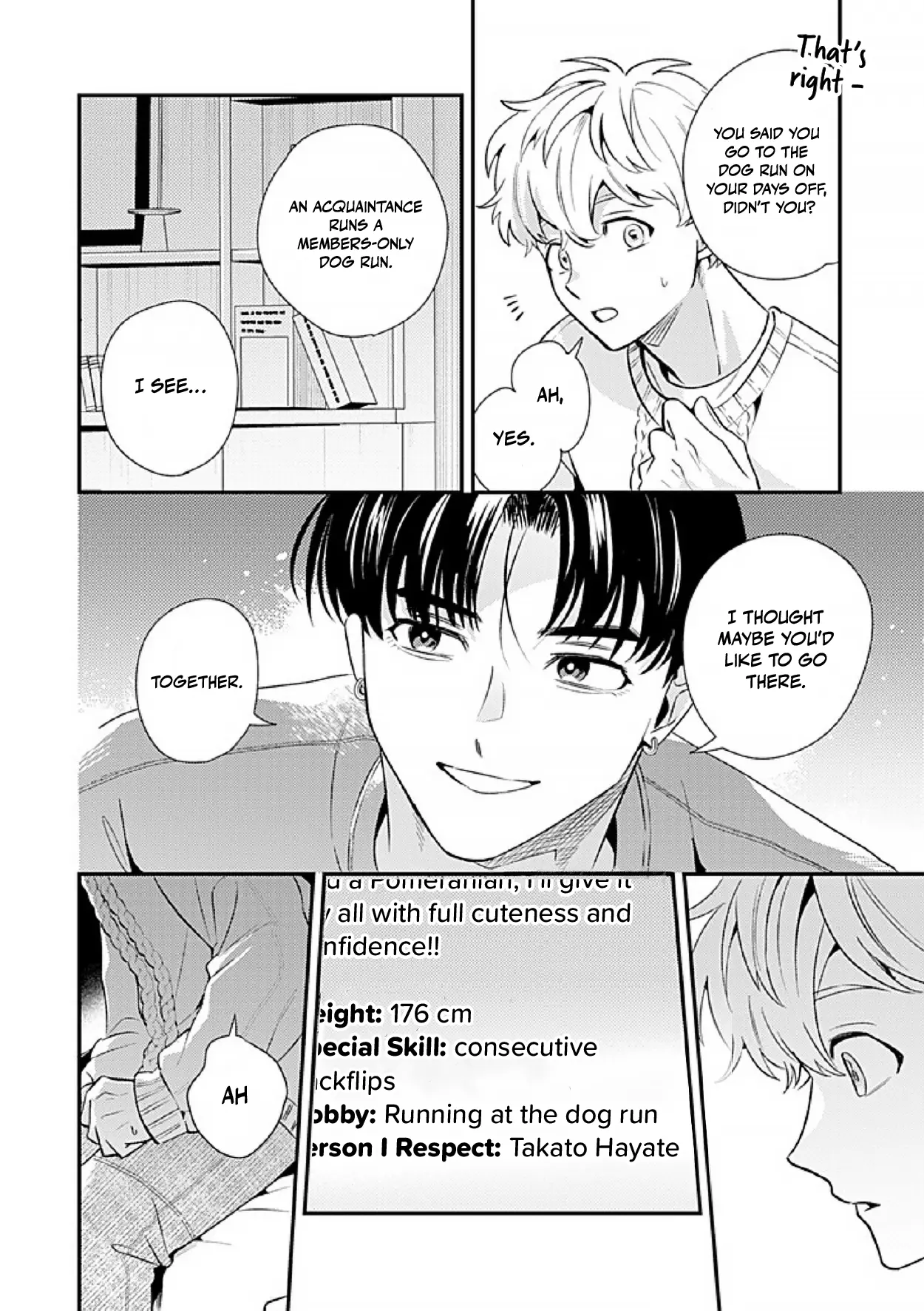 When He Barks, Kiss Him and Pet Him - Chapter 4 Part 2 manhwa