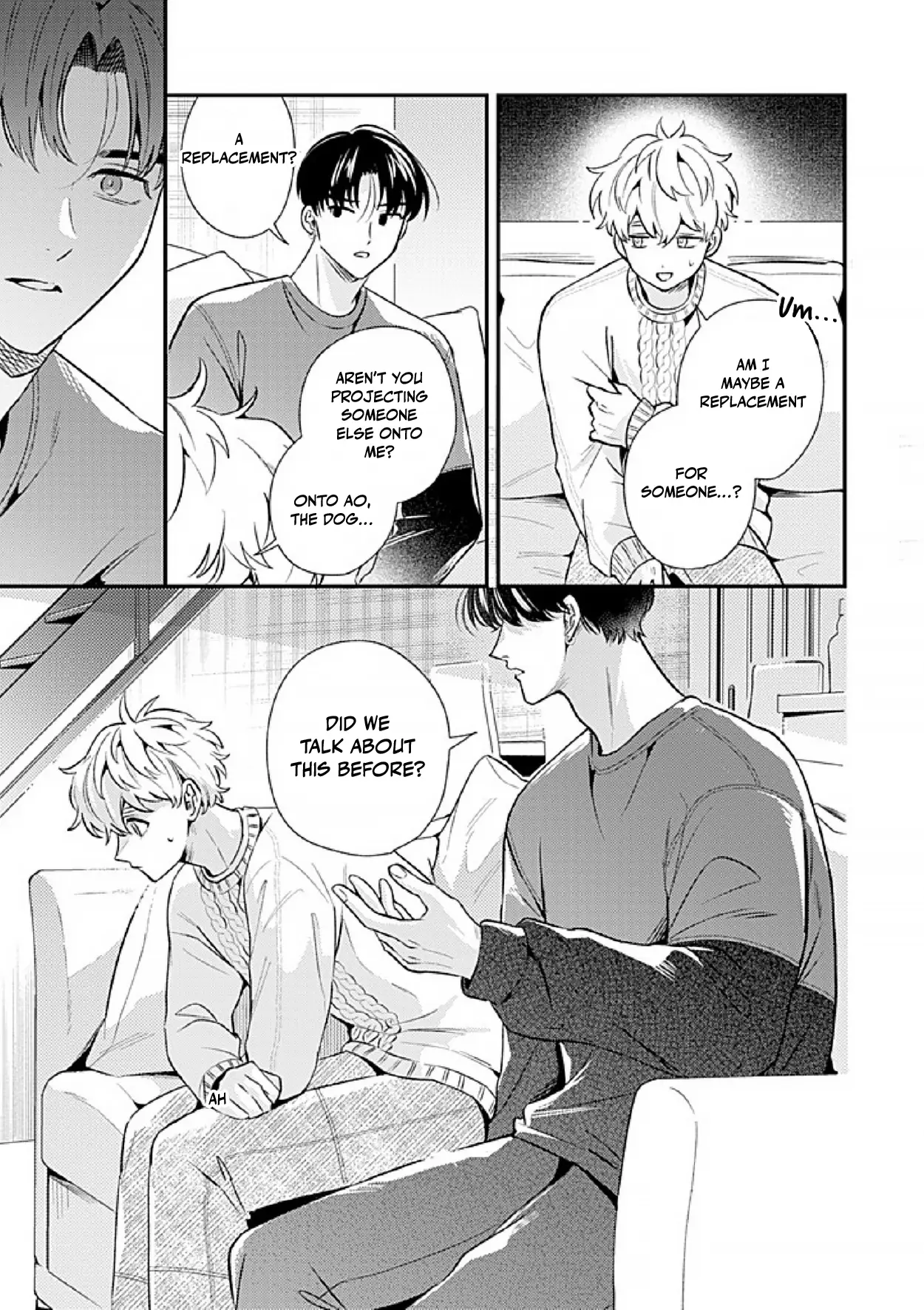 When He Barks, Kiss Him and Pet Him - Chapter 4 Part 2 manhwa
