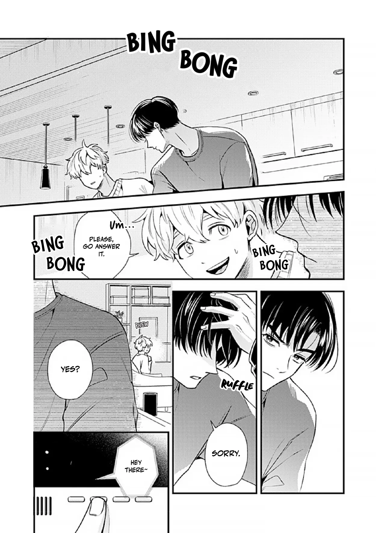 When He Barks, Kiss Him and Pet Him - Chapter 4 Part 2 manhwa