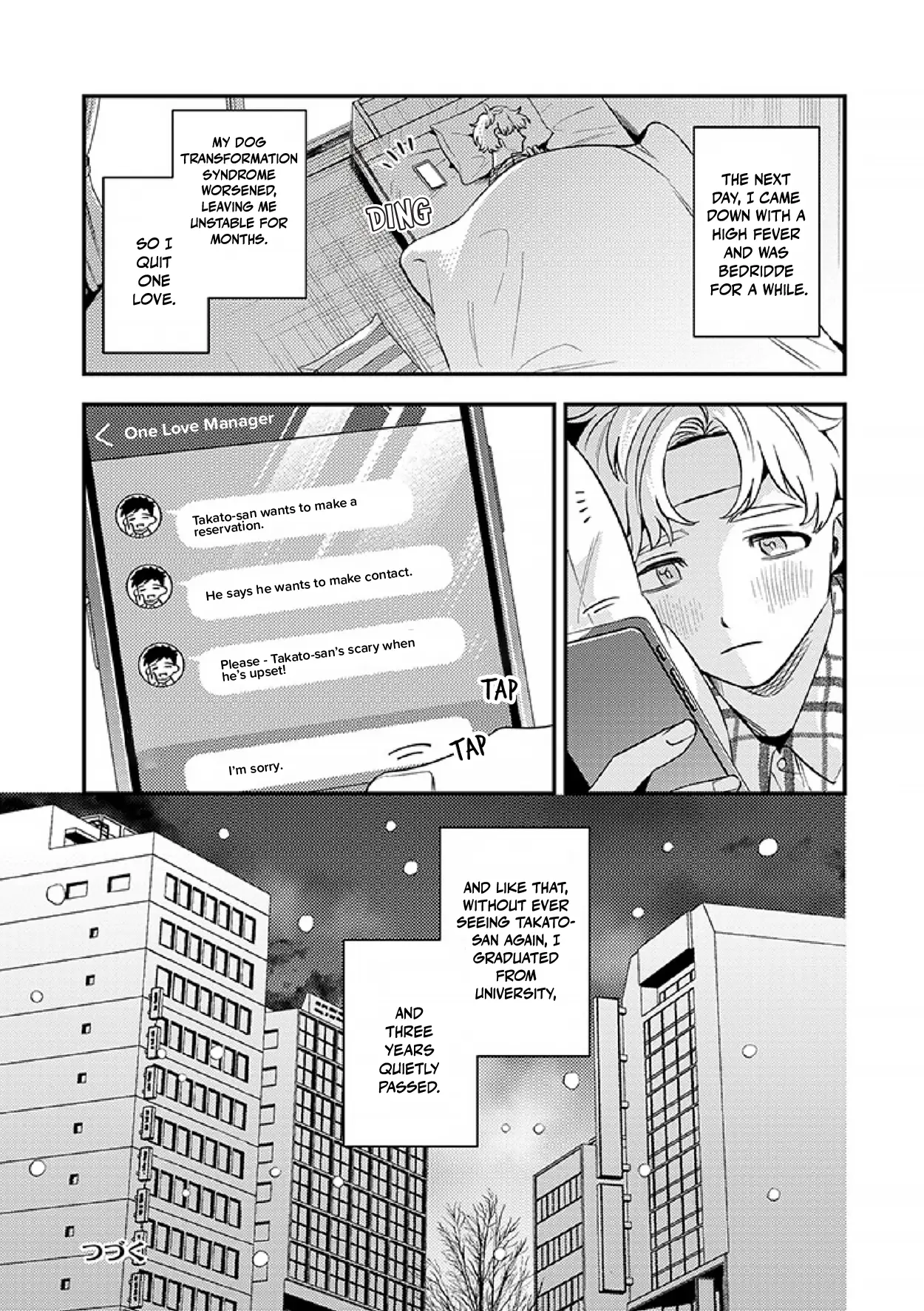 When He Barks, Kiss Him and Pet Him - Chapter 4 Part 3 manhwa