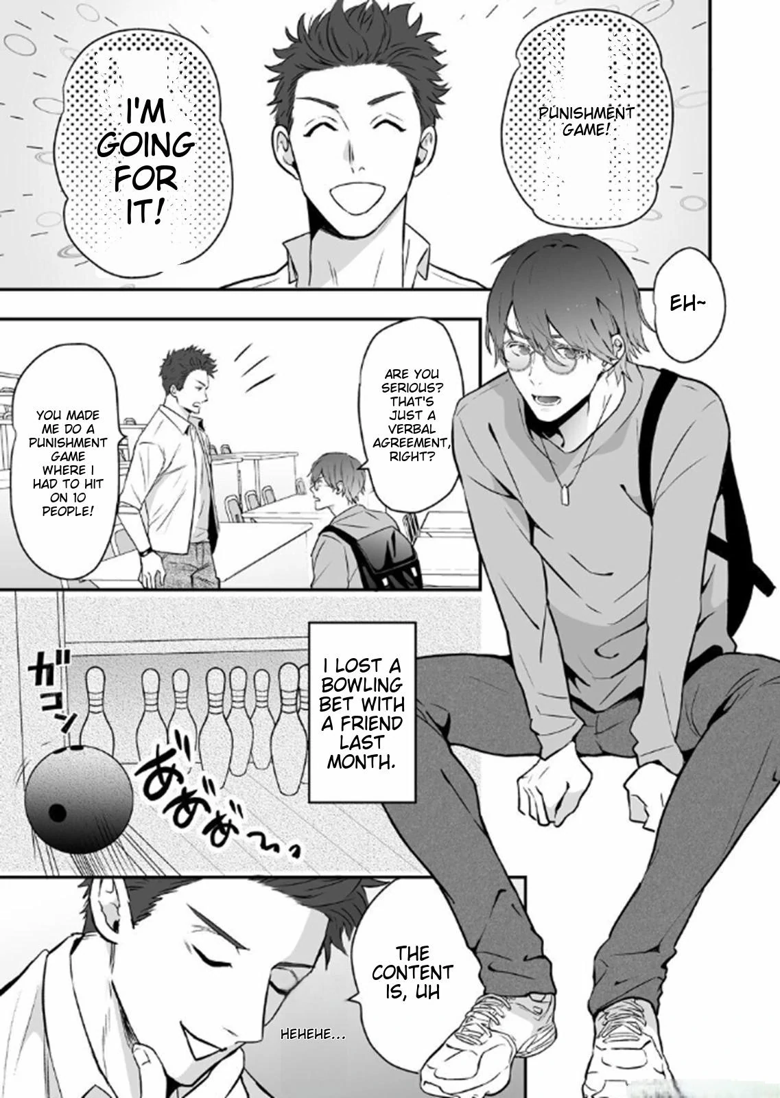 Straight Kamiki-kun is in the Middle of Losing His Virginity Ecstatically!!! - ONESHOT manhwa