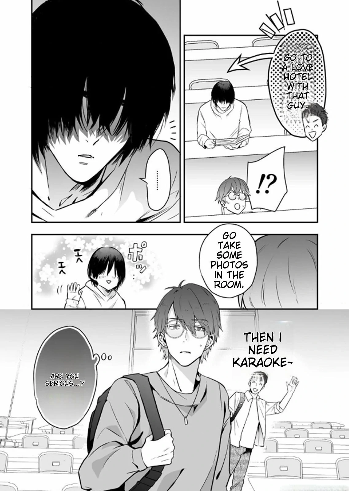 Straight Kamiki-kun is in the Middle of Losing His Virginity Ecstatically!!! - ONESHOT manhwa