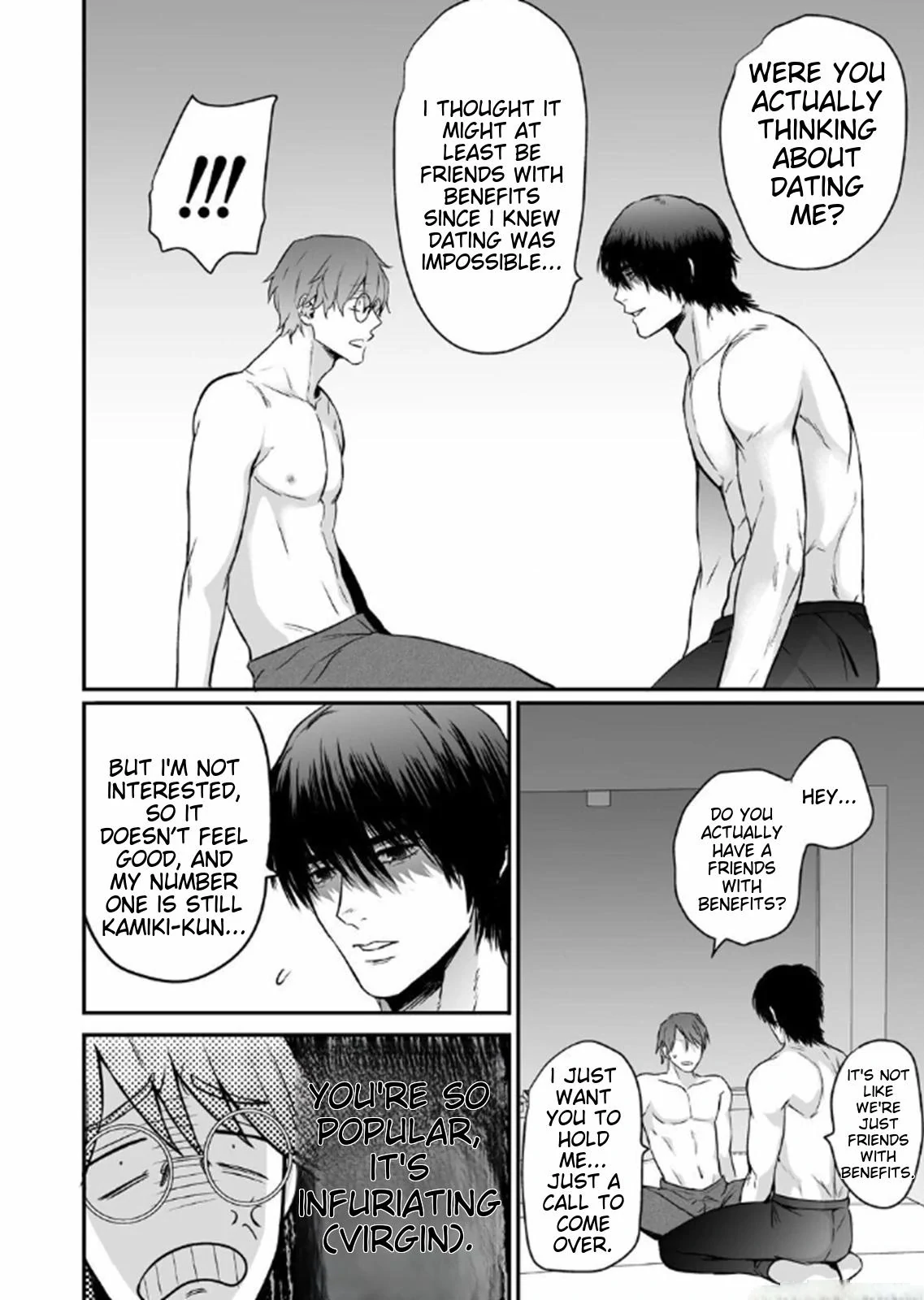 Straight Kamiki-kun is in the Middle of Losing His Virginity Ecstatically!!! - ONESHOT manhwa