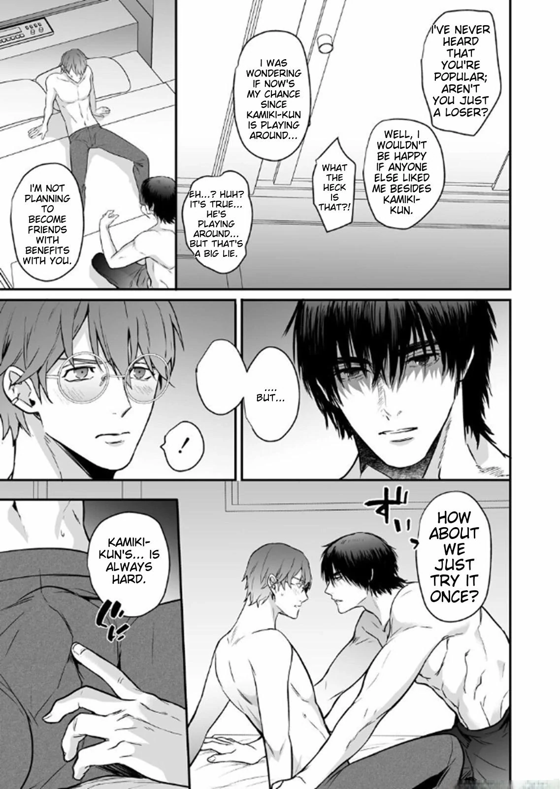 Straight Kamiki-kun is in the Middle of Losing His Virginity Ecstatically!!! - ONESHOT manhwa