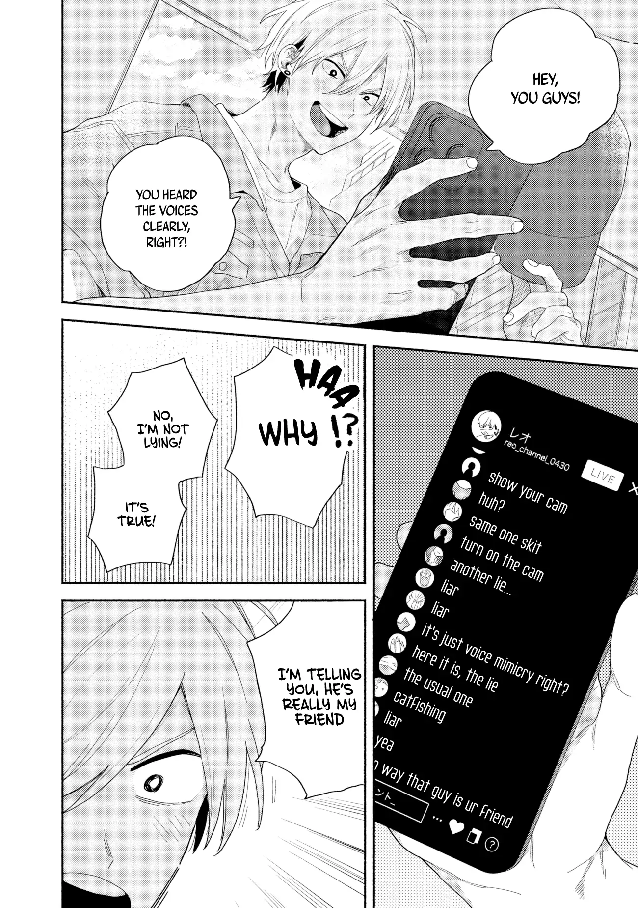 [Kamikai] Ikemen Haishinsha ni Ria Totsu Shitemita - Chapter 1 manhwa