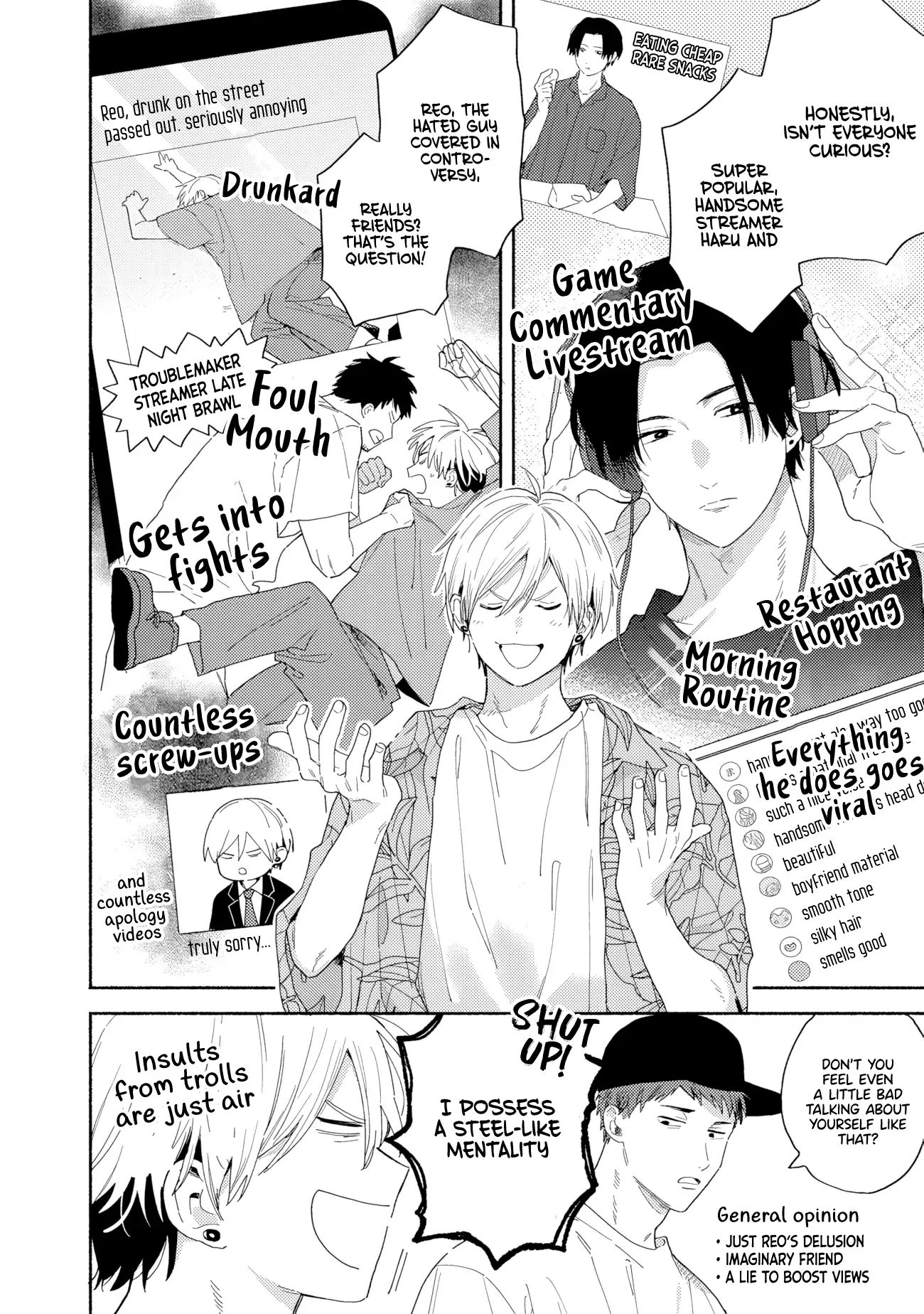[Kamikai] Ikemen Haishinsha ni Ria Totsu Shitemita - Chapter 1 manhwa