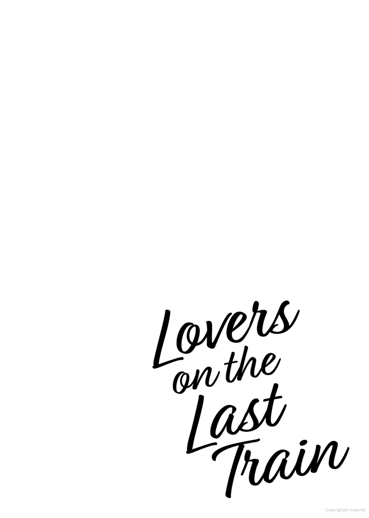 Lovers on the Last Train [Official] - Chapter 1 manhwa