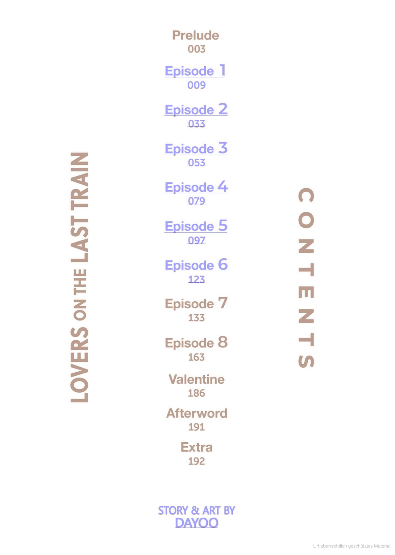 Lovers on the Last Train [Official] - Prelude manhwa