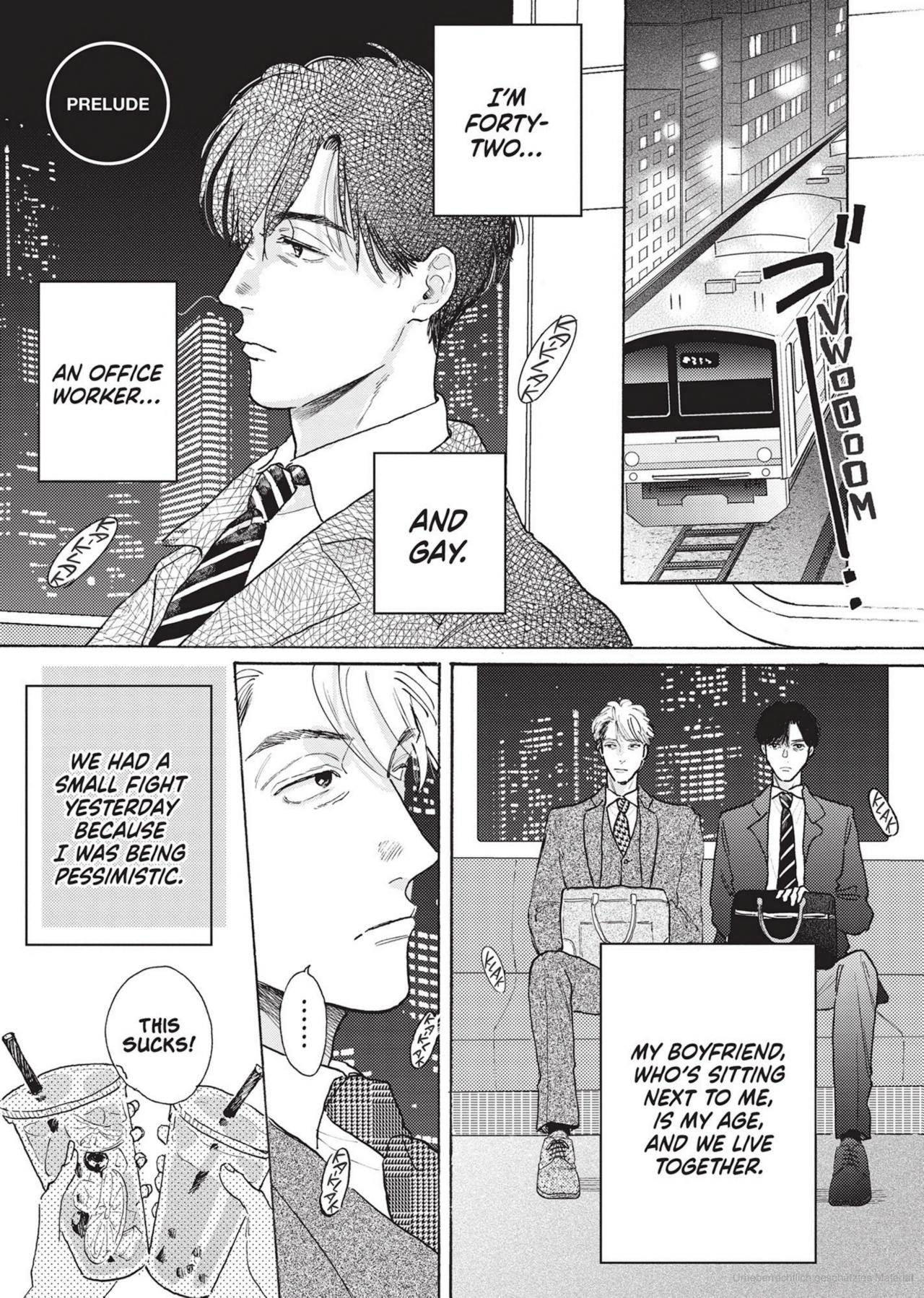 Lovers on the Last Train [Official] - Prelude manhwa
