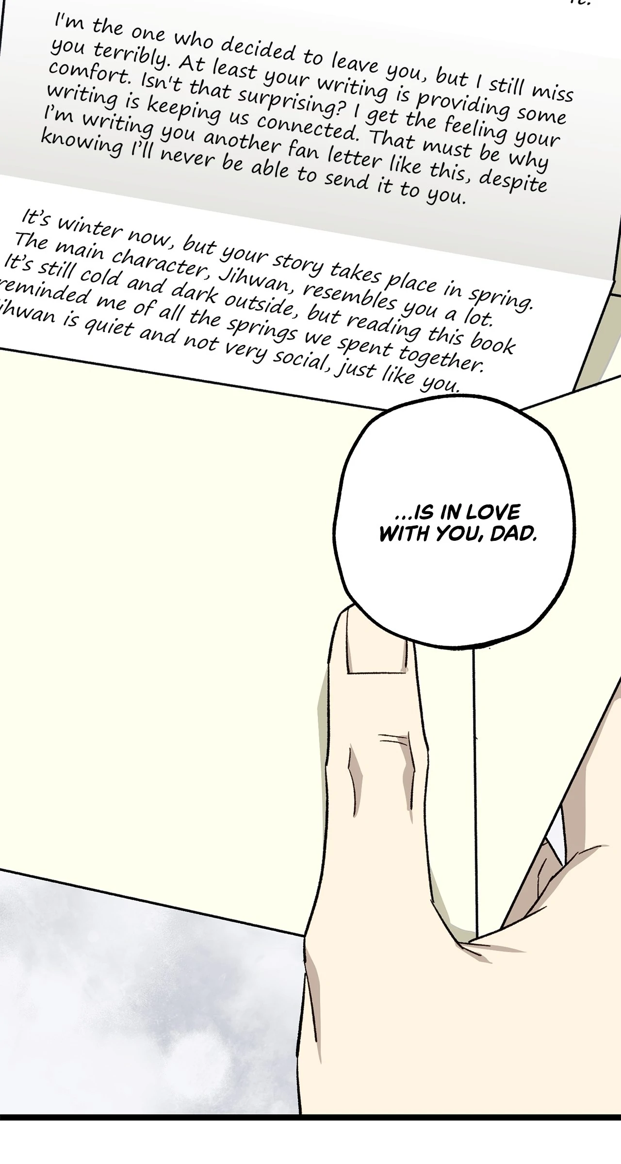 Odd Relations: Fan Letters From My Fake Mom - Chapter 5: Finale manhwa