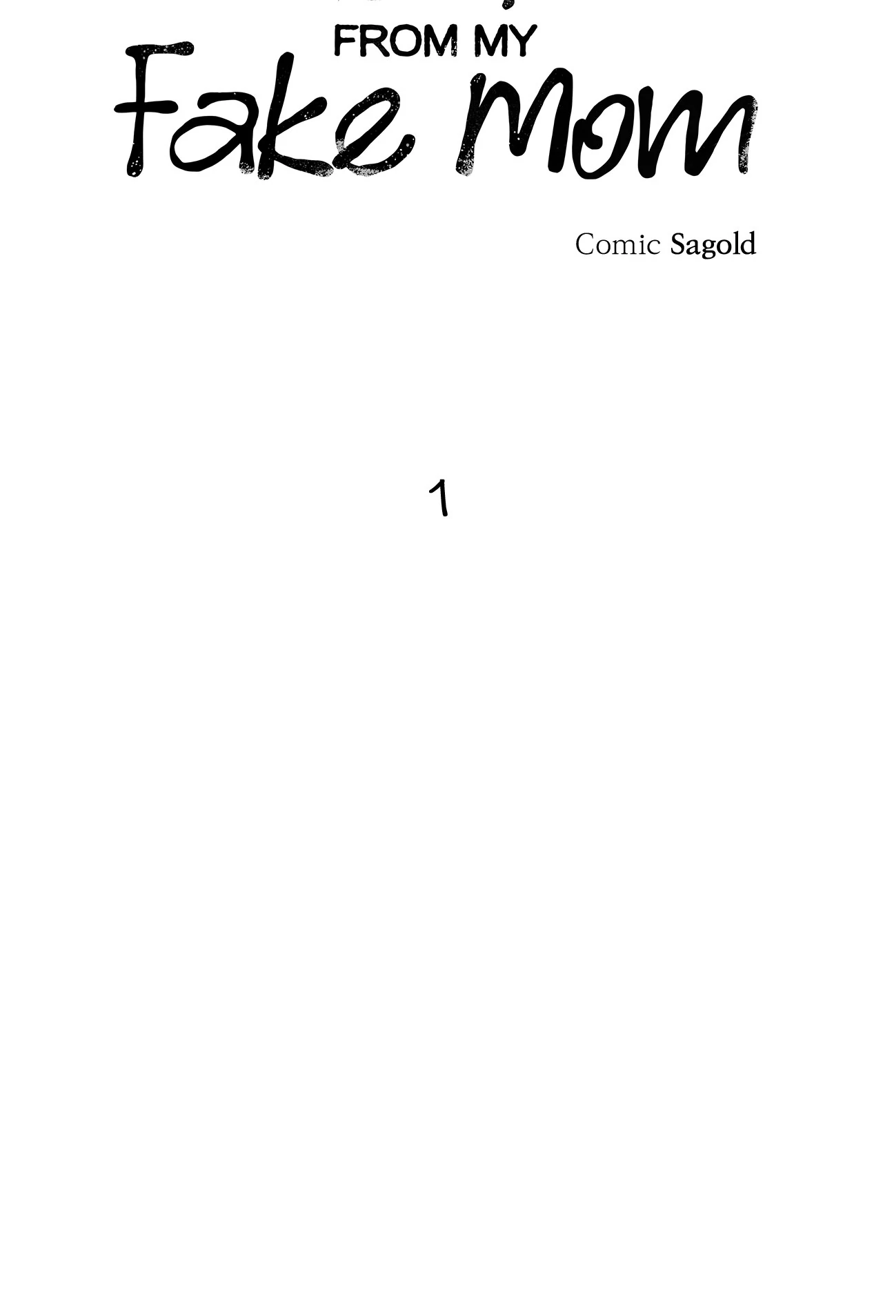 Odd Relations: Fan Letters From My Fake Mom - Chapter 1 manhwa