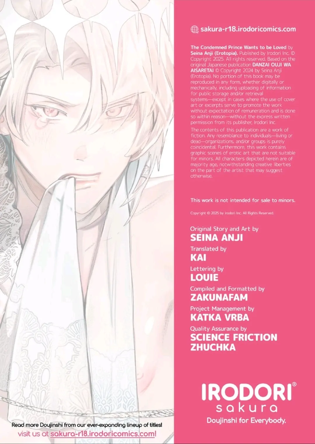 The Condemned Prince Wants to be Loved - Chapter 1 manhwa